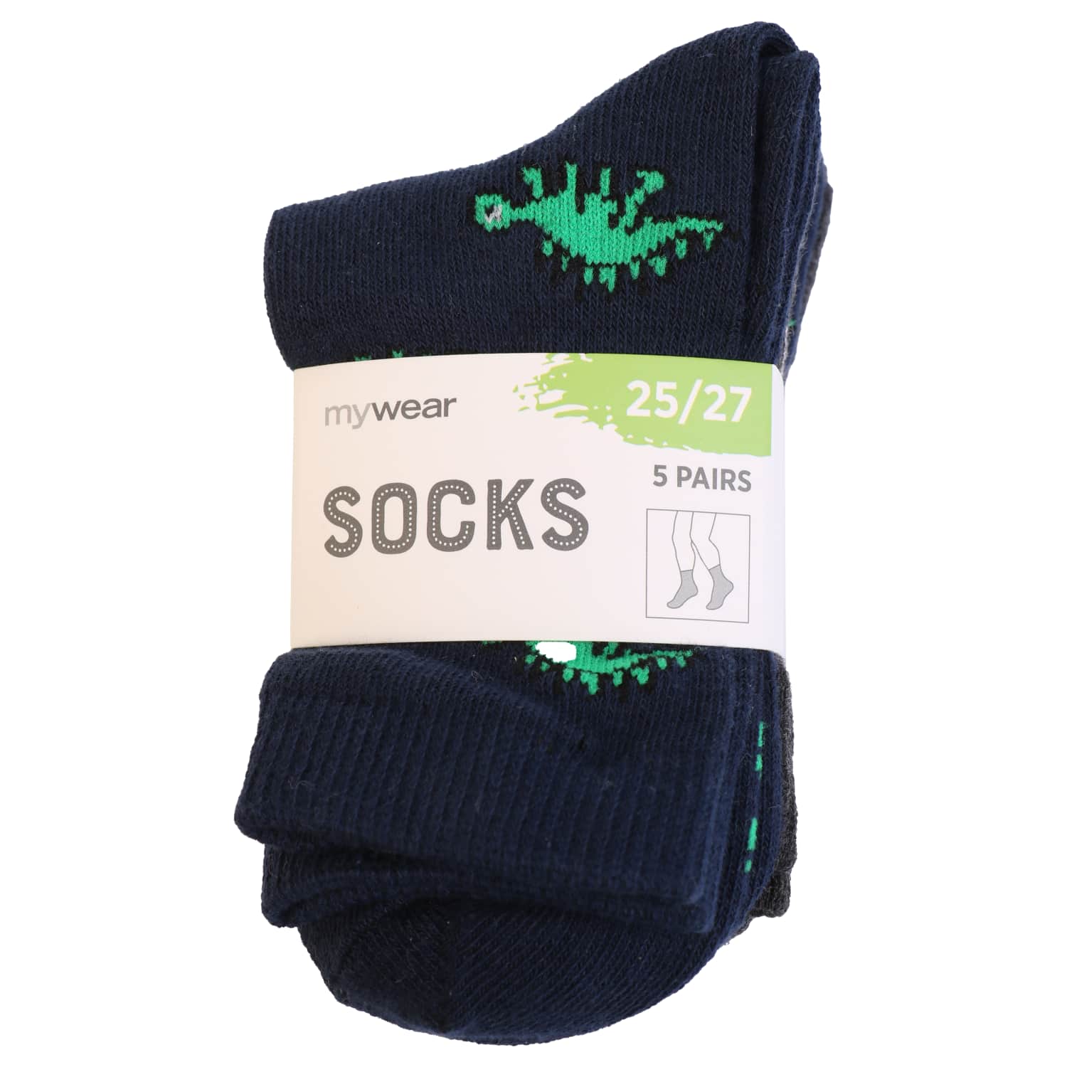 Bērnu zeķes Lund Dino 5pāri 25/27 SS26