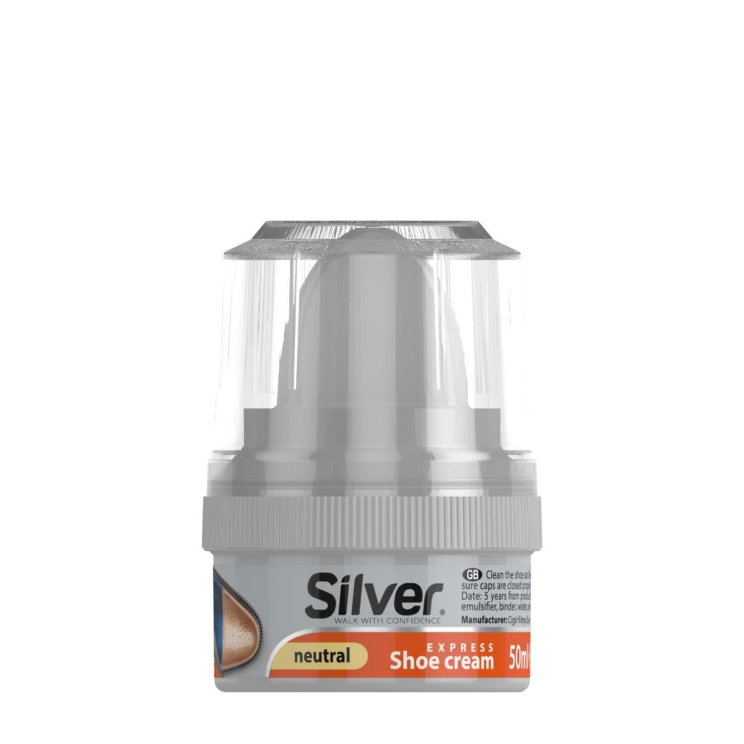 Apavu krēms Silver bezkrāsains 50ml
