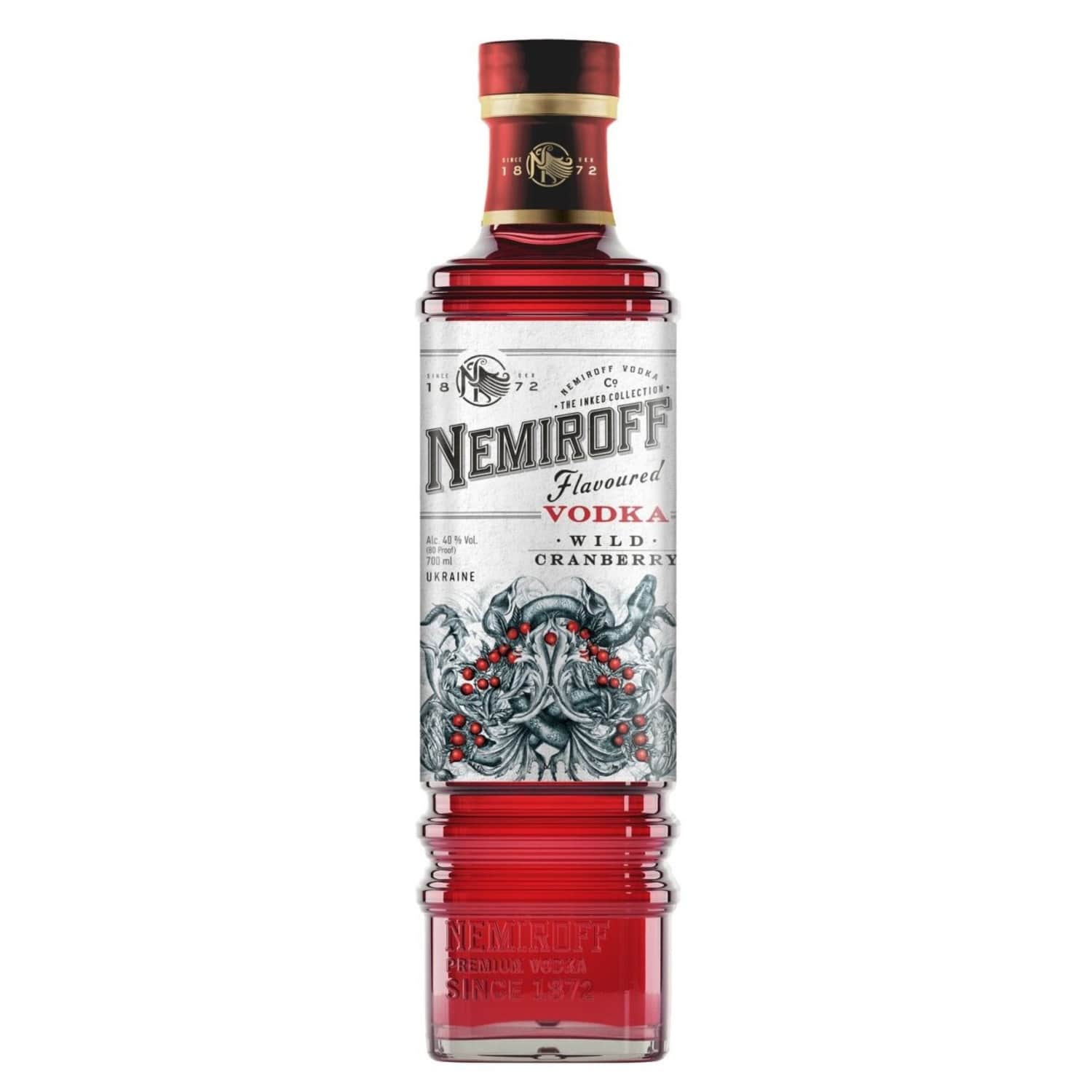 Arom. degvīns Nemiroff Wild Cranb. 37,5% 0,7l