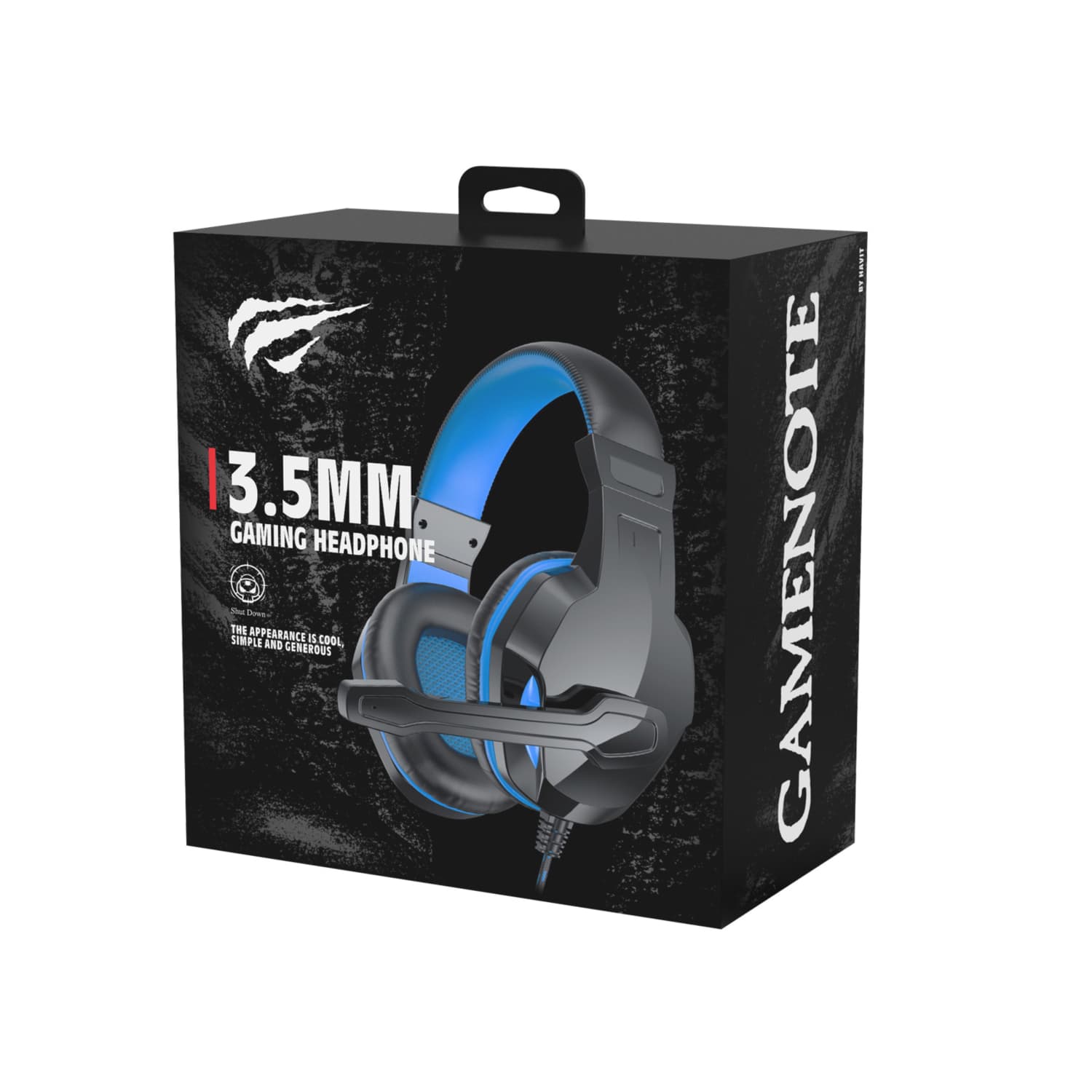 Gaming ausines HAVIT 763, 2 pin/mic.