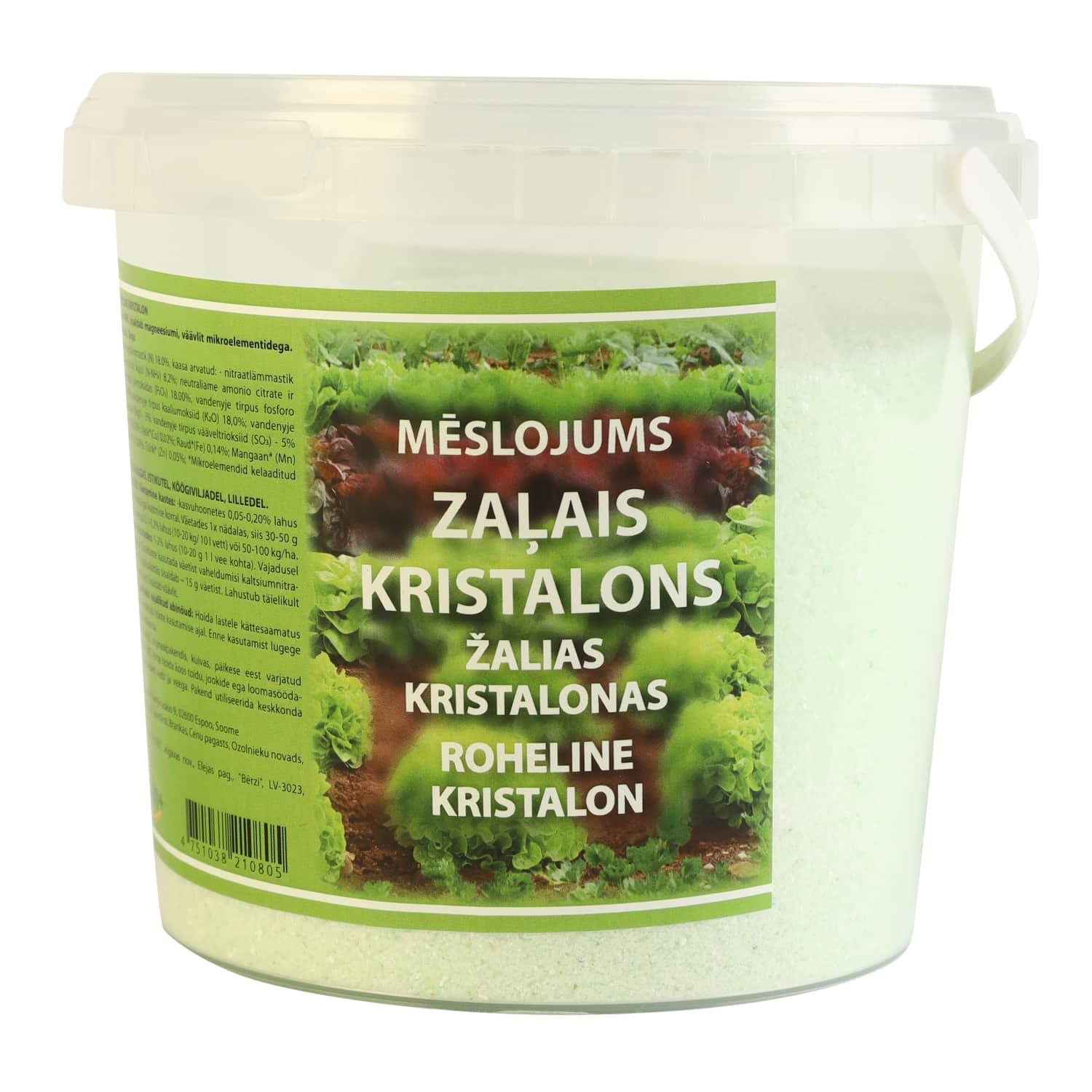 Mēslojums GARDEN+ zaļais 0,9kg