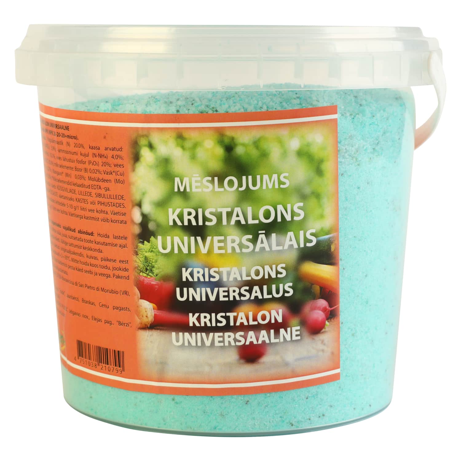 Mēslojums GARDEN+ universālais 0,9kg