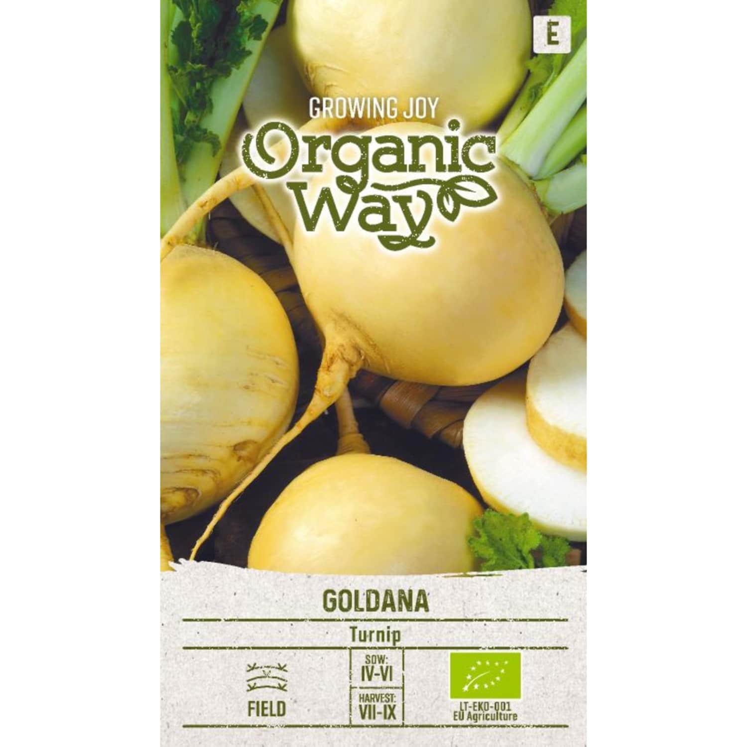 Sēklas ORGANIC WAY Rāceņi Goldana OW