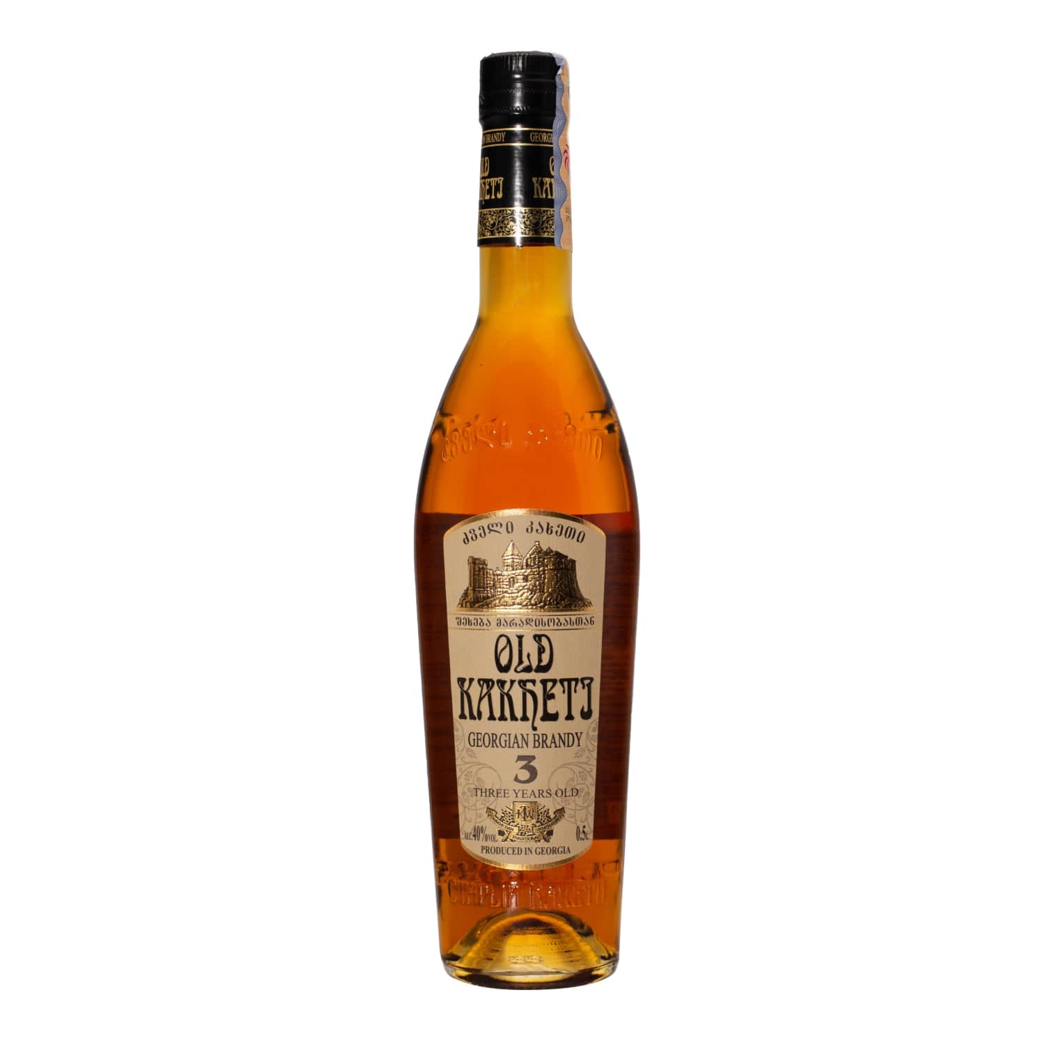 Brandy Old Kakheti 3 Year 40% 0,5l
