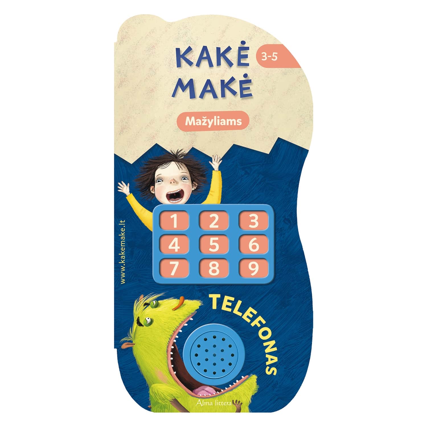 Knyga KAKĖ MAKĖ. TELEFONAS