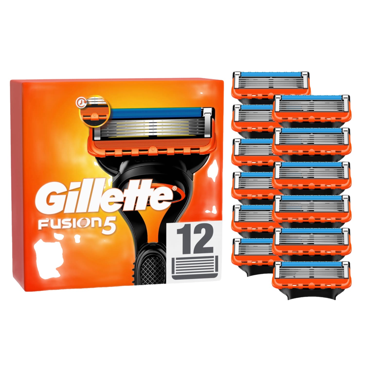 Skuvekļa asmeņi Gillette Fusion5, 12gab.