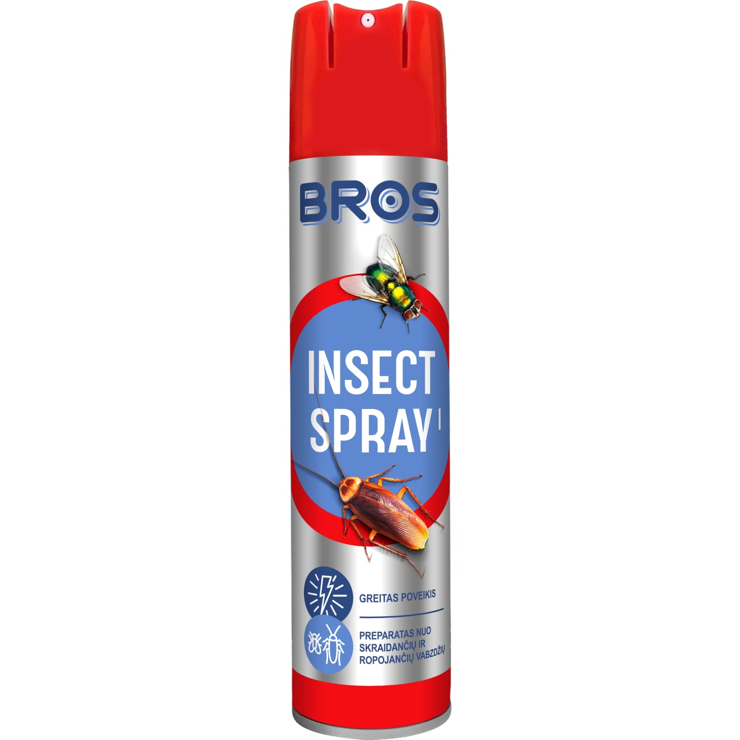 Aeroz.nuo vabzdž.BROS INSECT SPRAY,400ml
