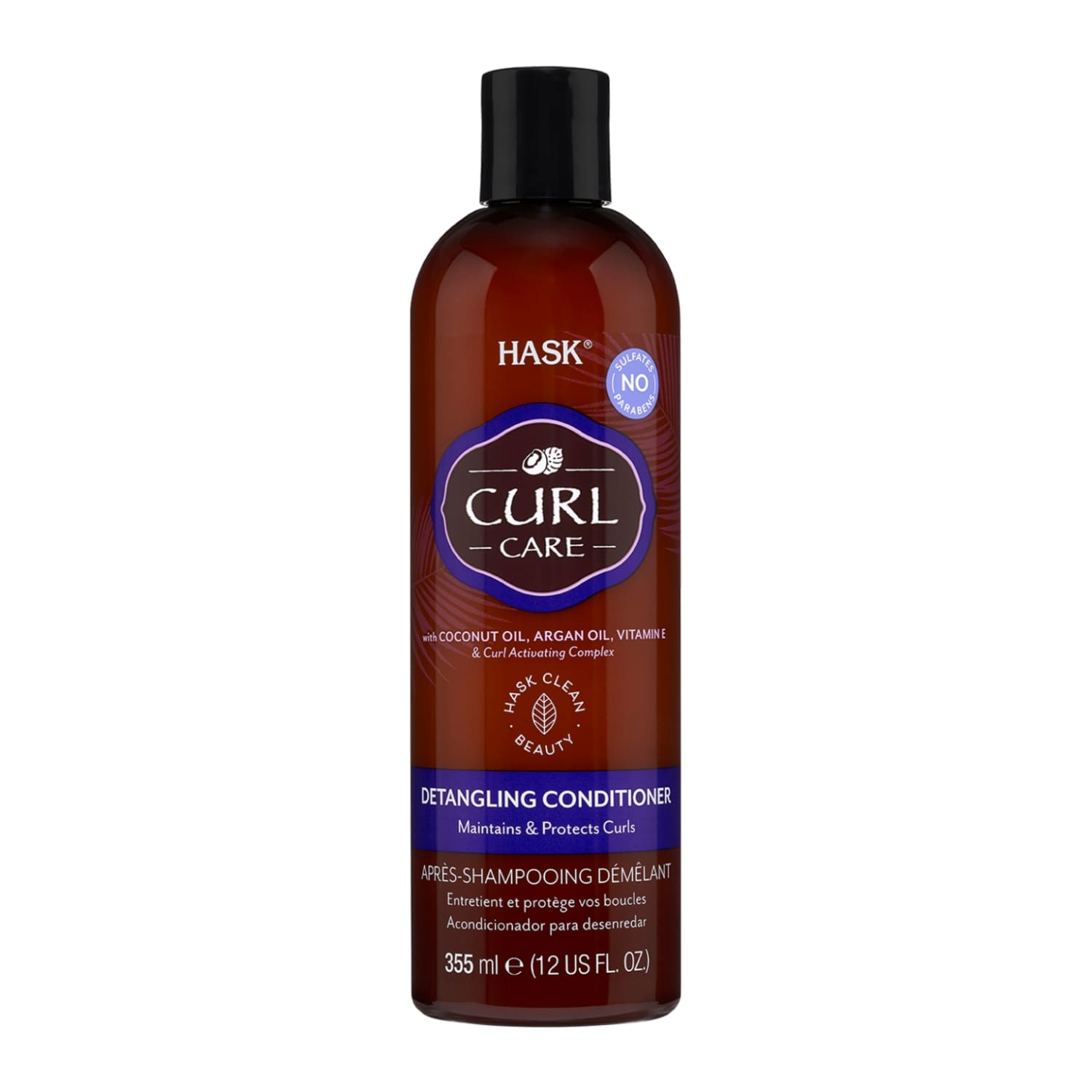 Kondicionieris Hask Curl Care 355ml