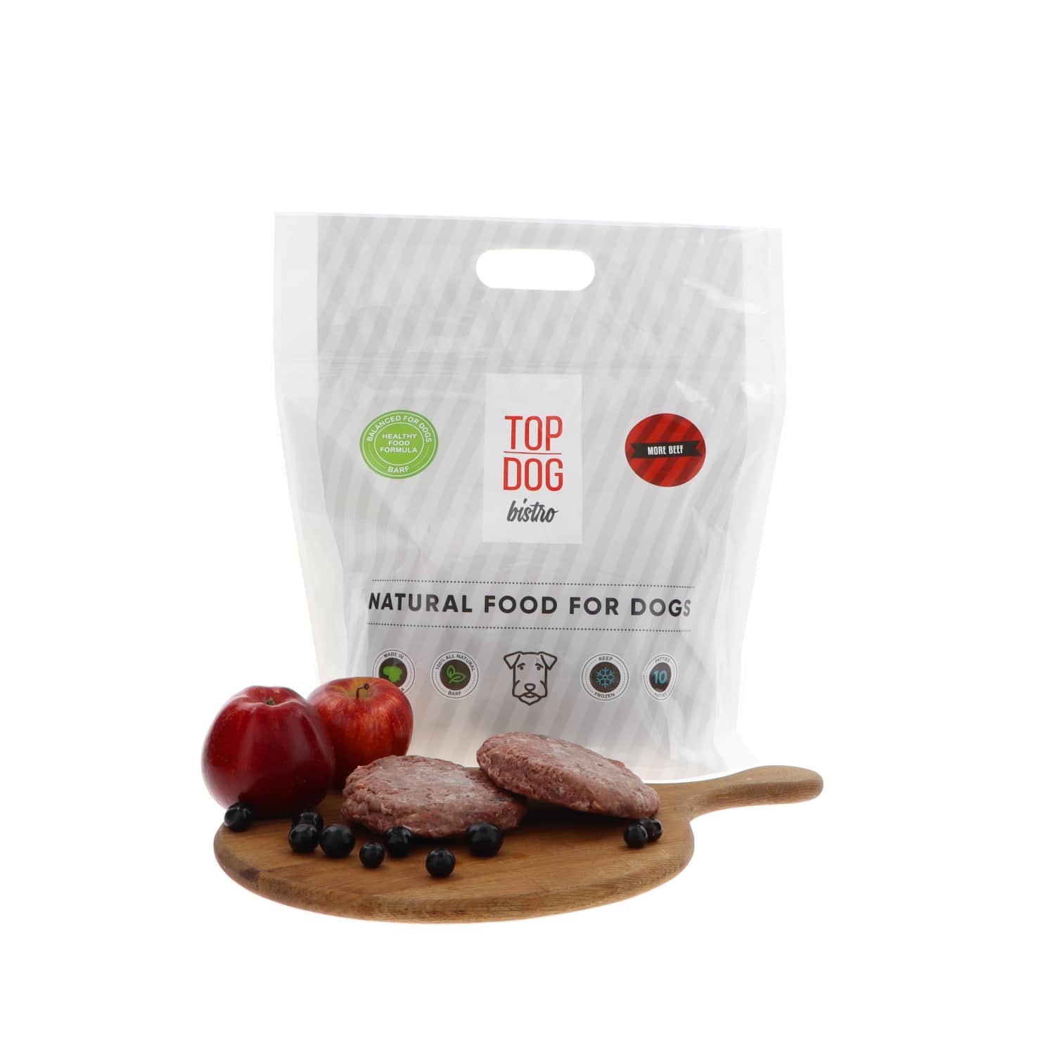Sasald.suņ. Top Dog Bistr liellops 1,6kg