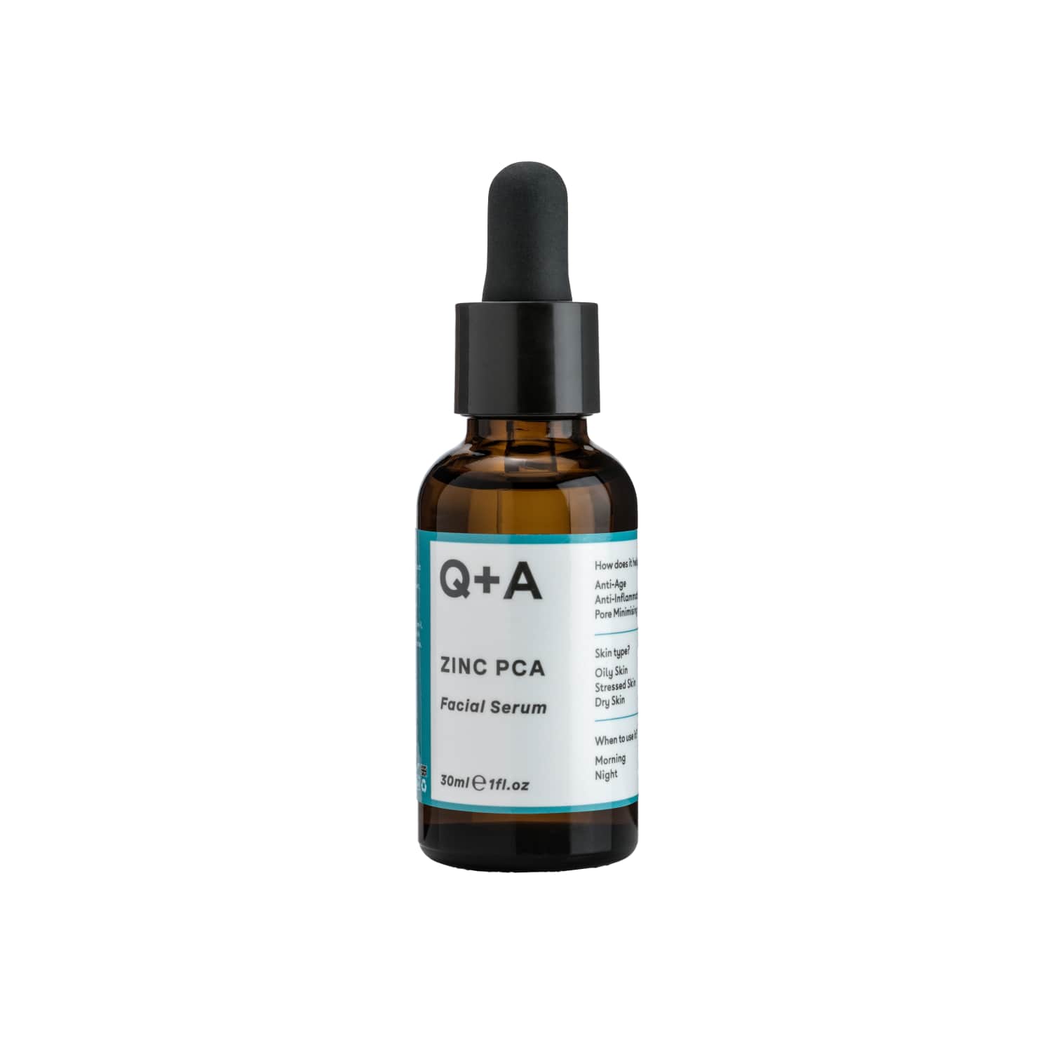 Näoseerum tsingiga Q+A Zinc PCA Facial 30ml