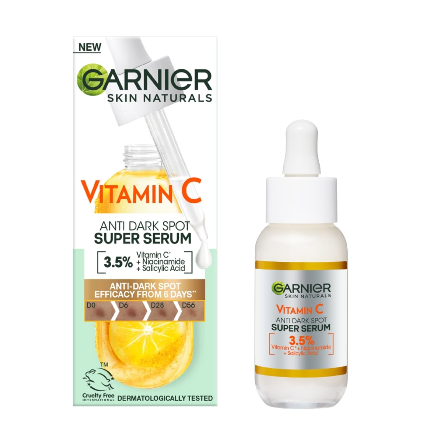 Serumas nuo pigm.dėmių su vit.C GARNIER, 30ml