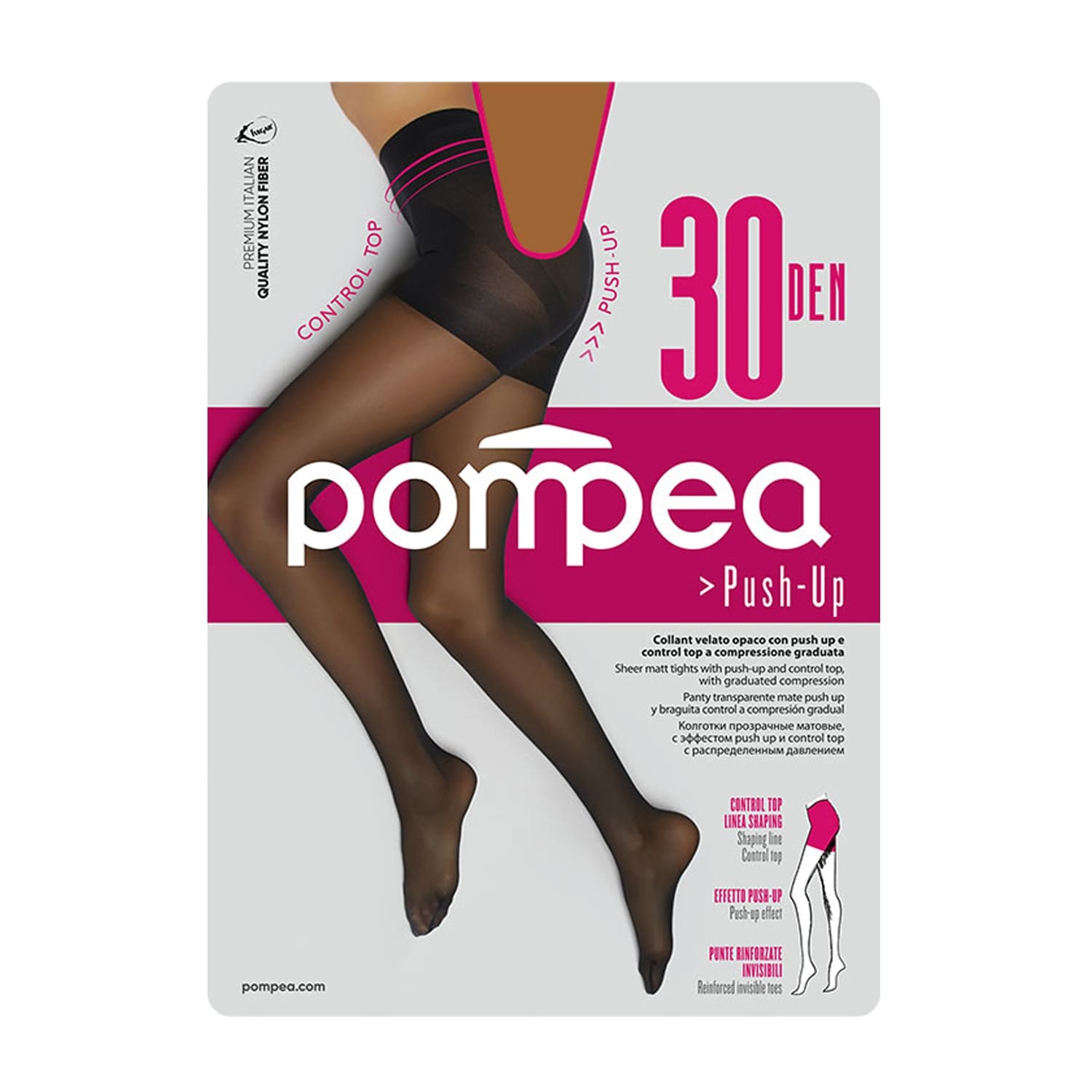 N.sukkpük. Pompea Push Up 30 Studio ambrato 4