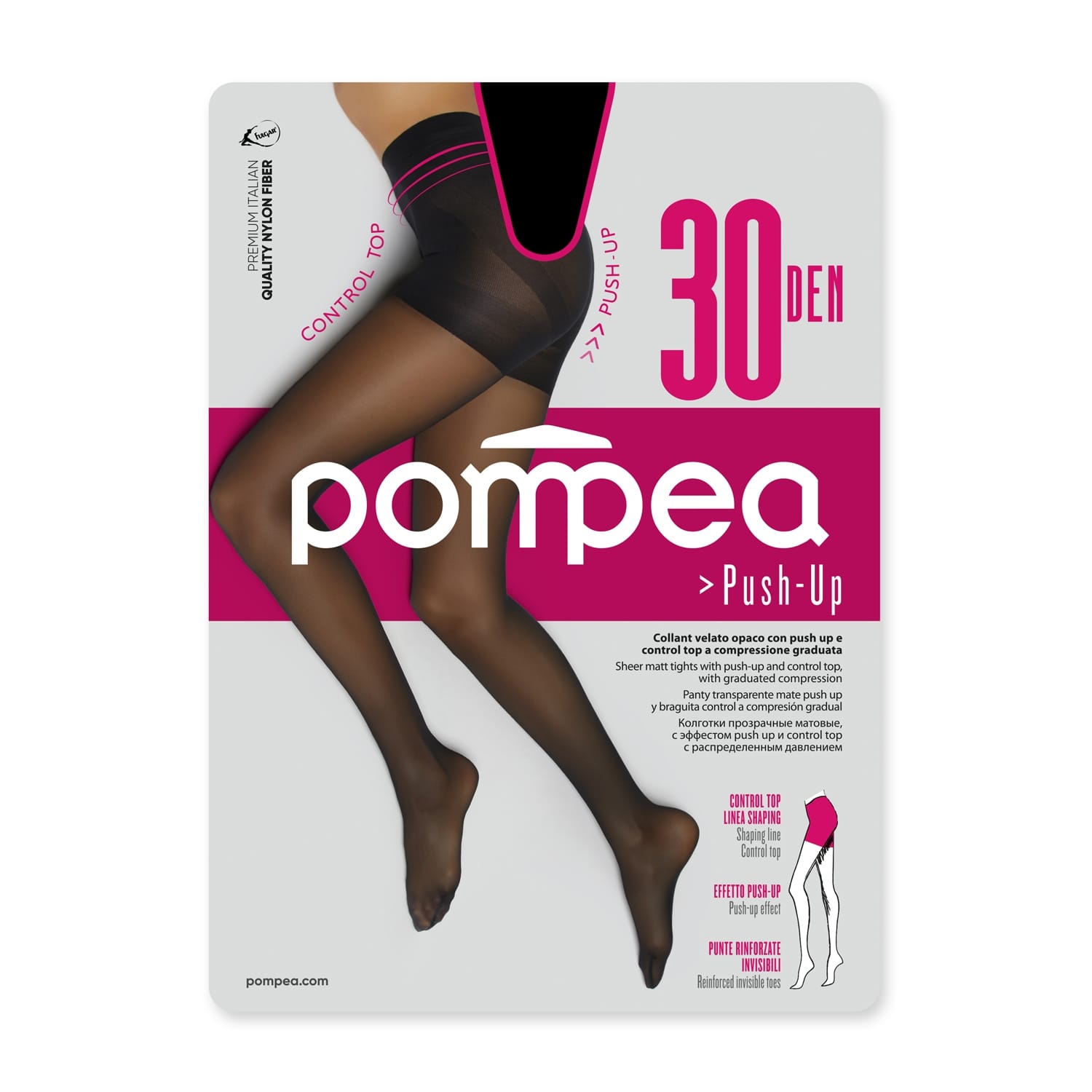 N.sukkpüksid Pompea Push Up 30 Studio ner 1/2