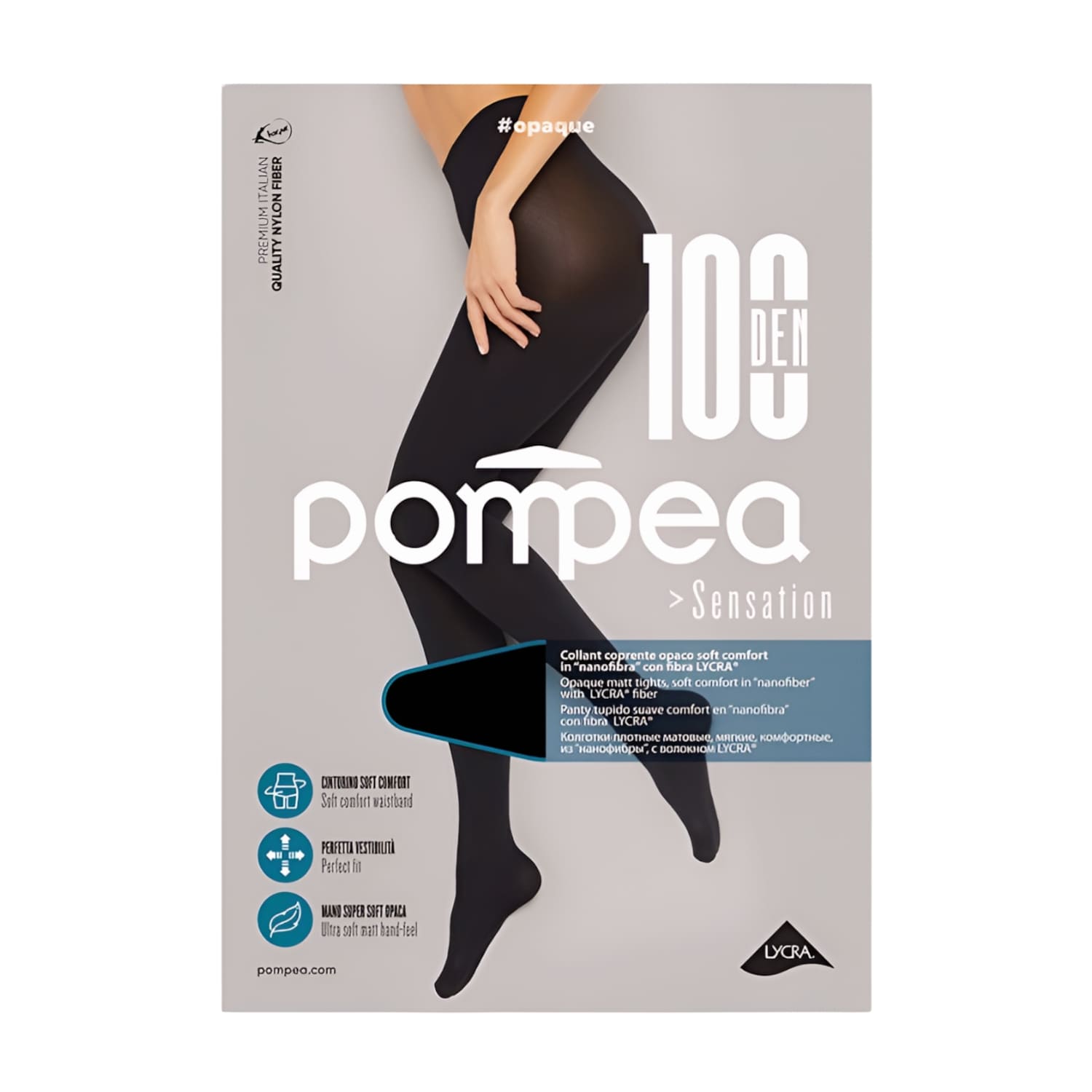 N. sukkpüksid Pompea Sensation 100 nero 1/2