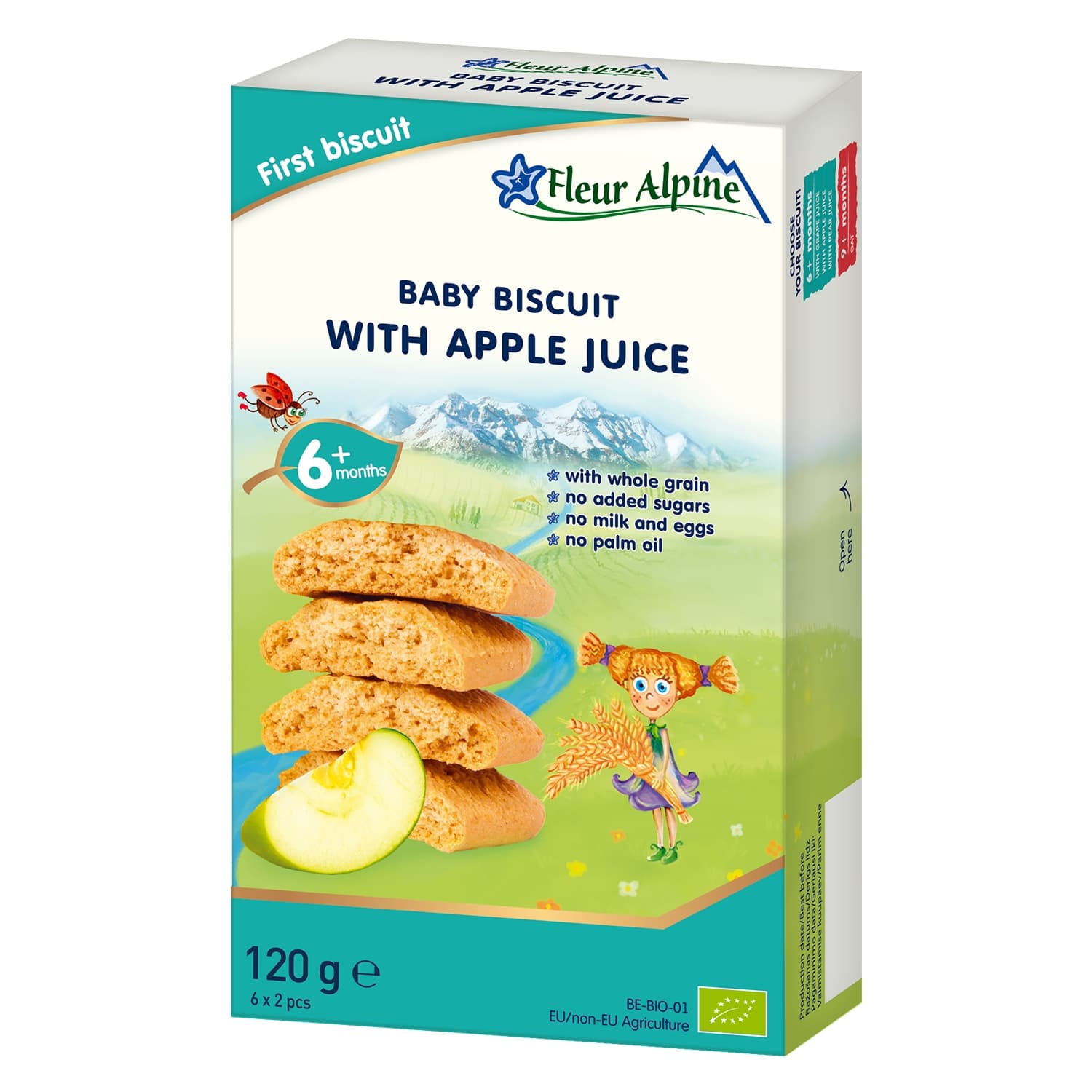 Cepumi Fleur Alpine ābolu s.,6m 120g