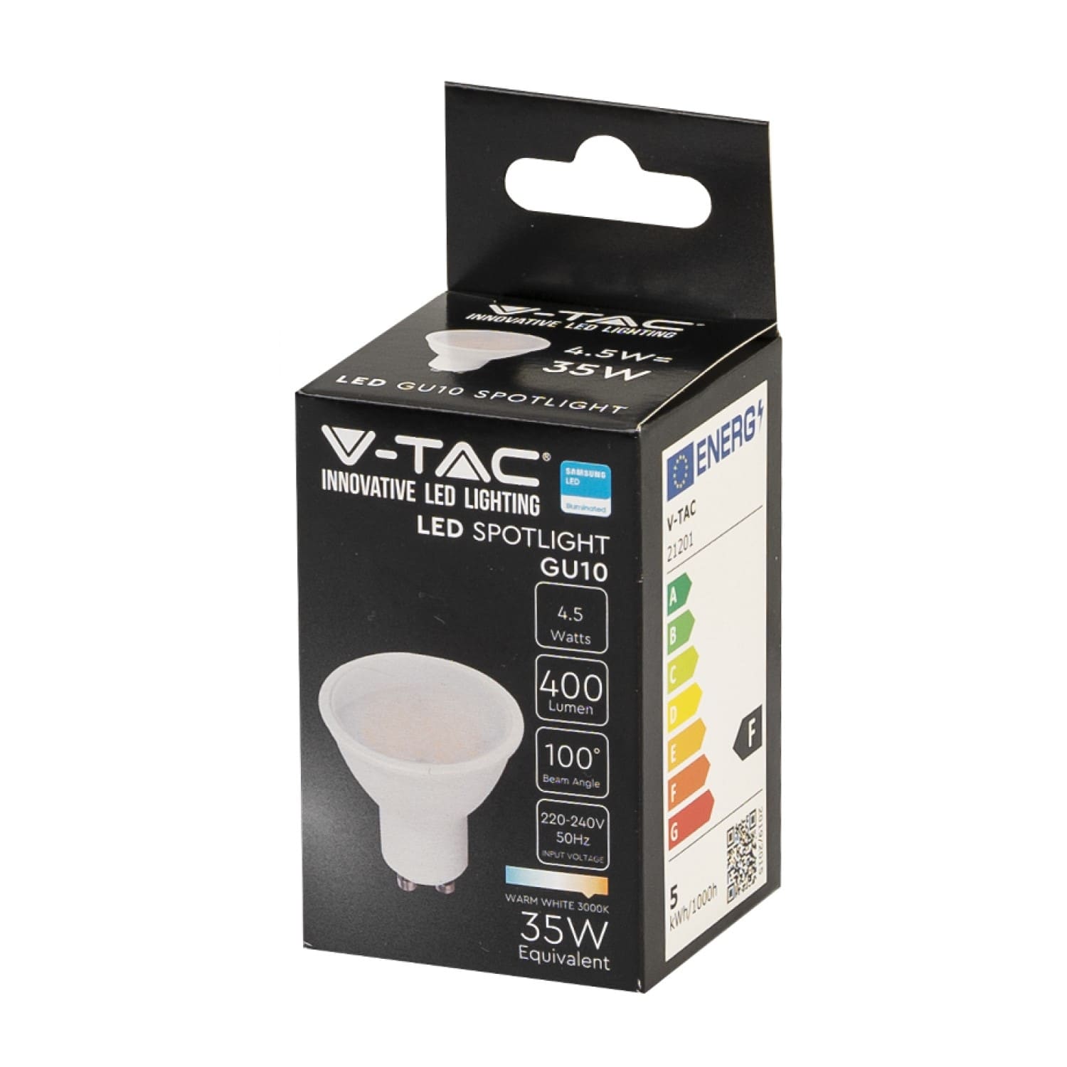 LED lamp V-Tac GU10 400lm 3k