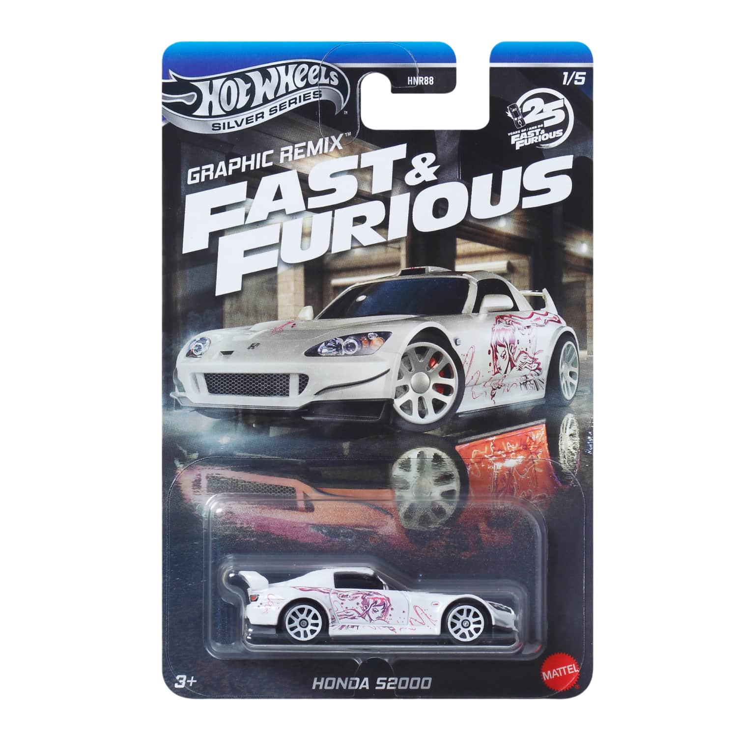 Mudelauto HW Fast & Furious teemaautod