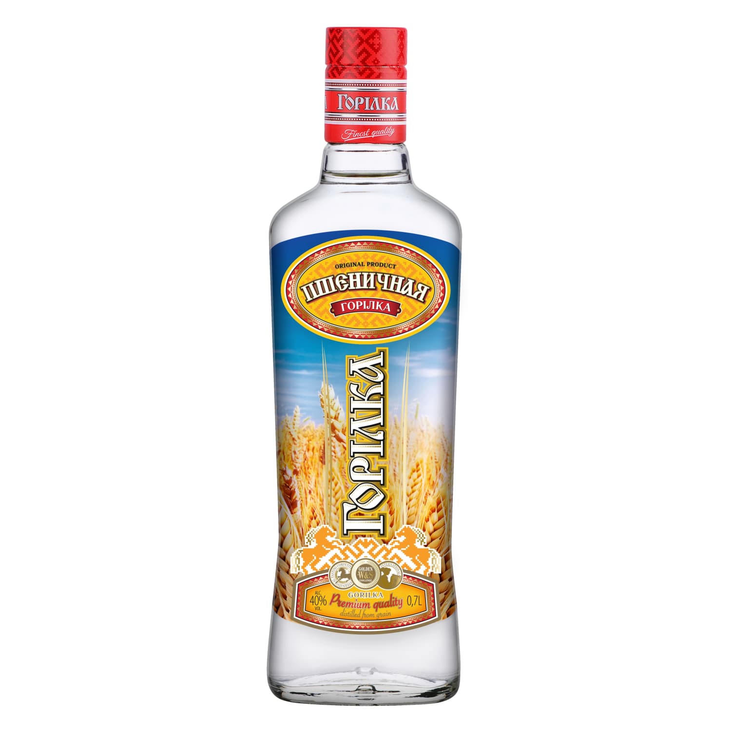 Degvīns Gorilka Pšeničnaja 40% 0,7l