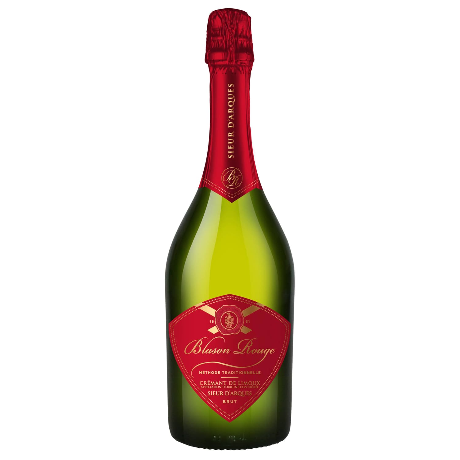 Dzirk. vīns Blason Rouge Cremant 12,5% 0,75l