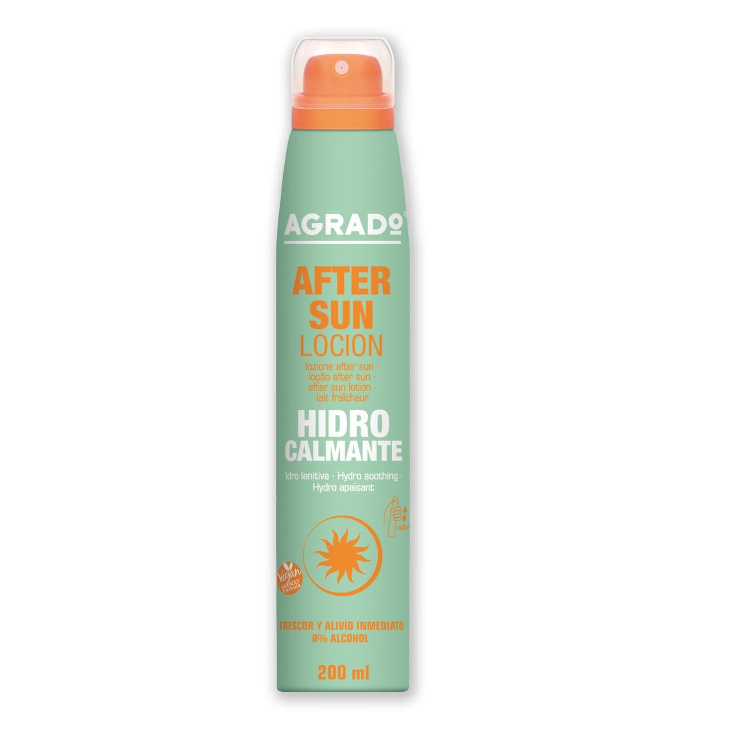 Päikesejärgne sprei Agrado 200ml