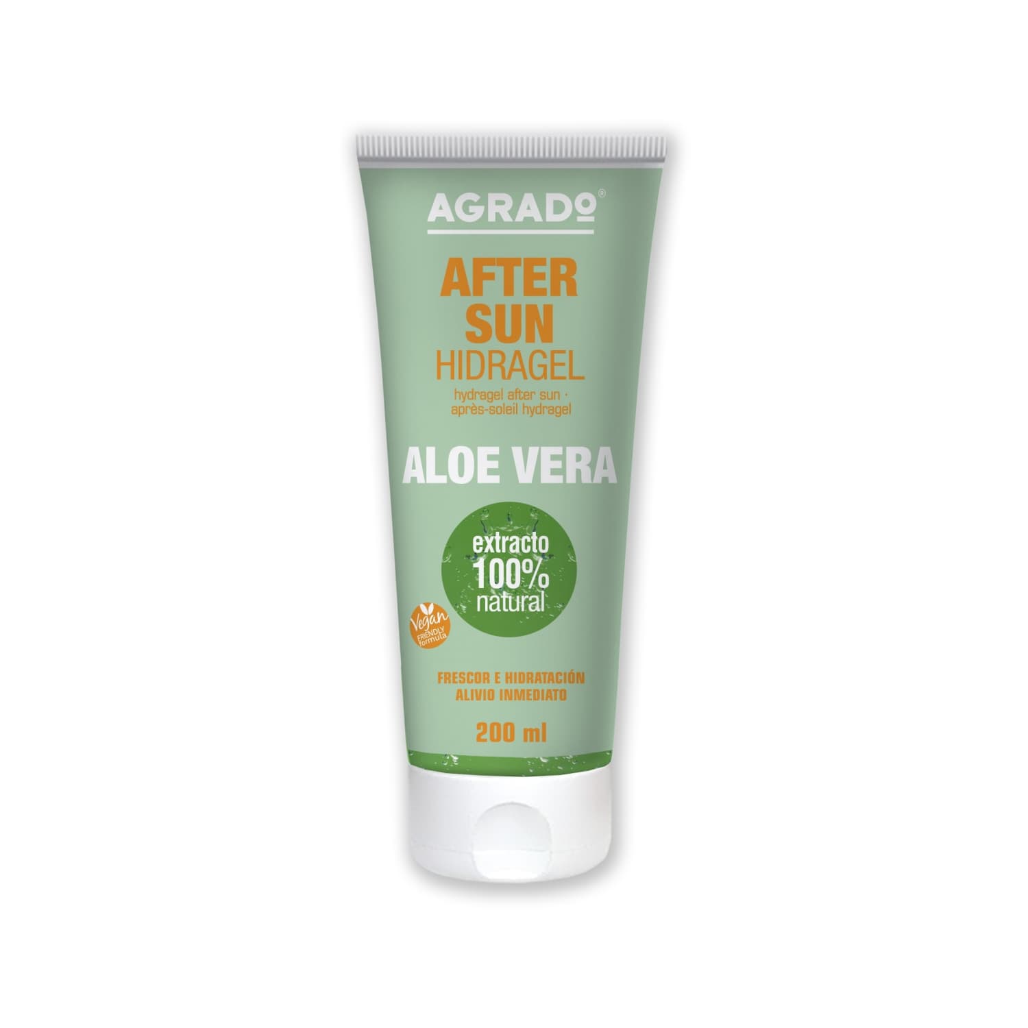 Päikesejärgne geel Agrado Aloe Vera 200ml
