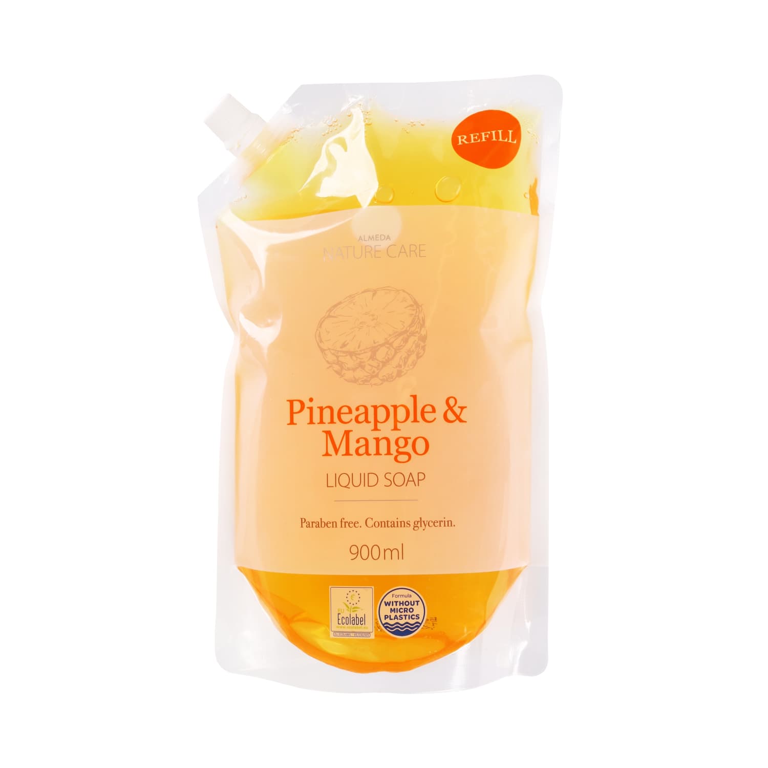 Šķidrās ziepes Pineapple & Mango uzp. 900ml