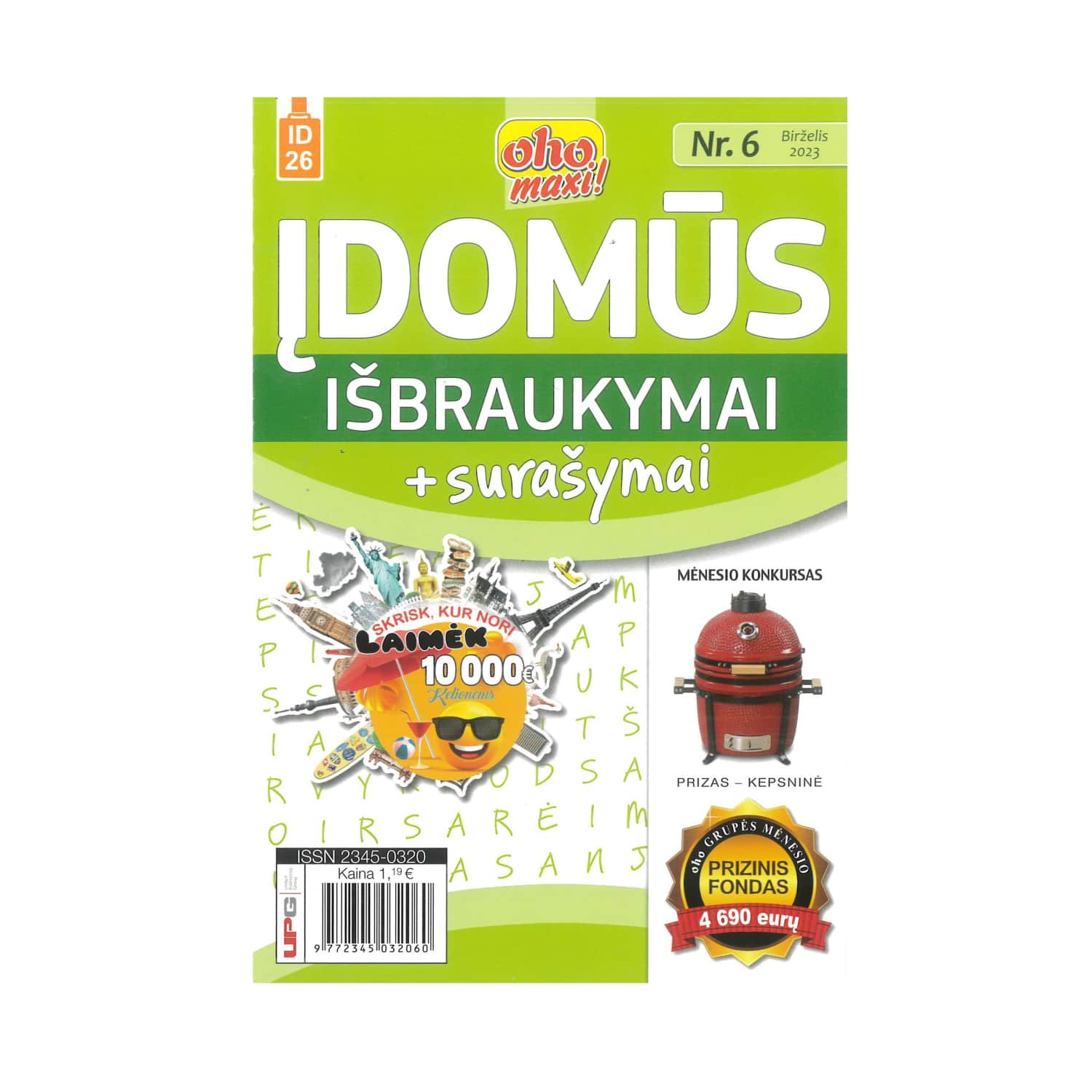 Žurnalas OHO MAXI ĮDOMŪS IŠBRAUK. SURAŠ.