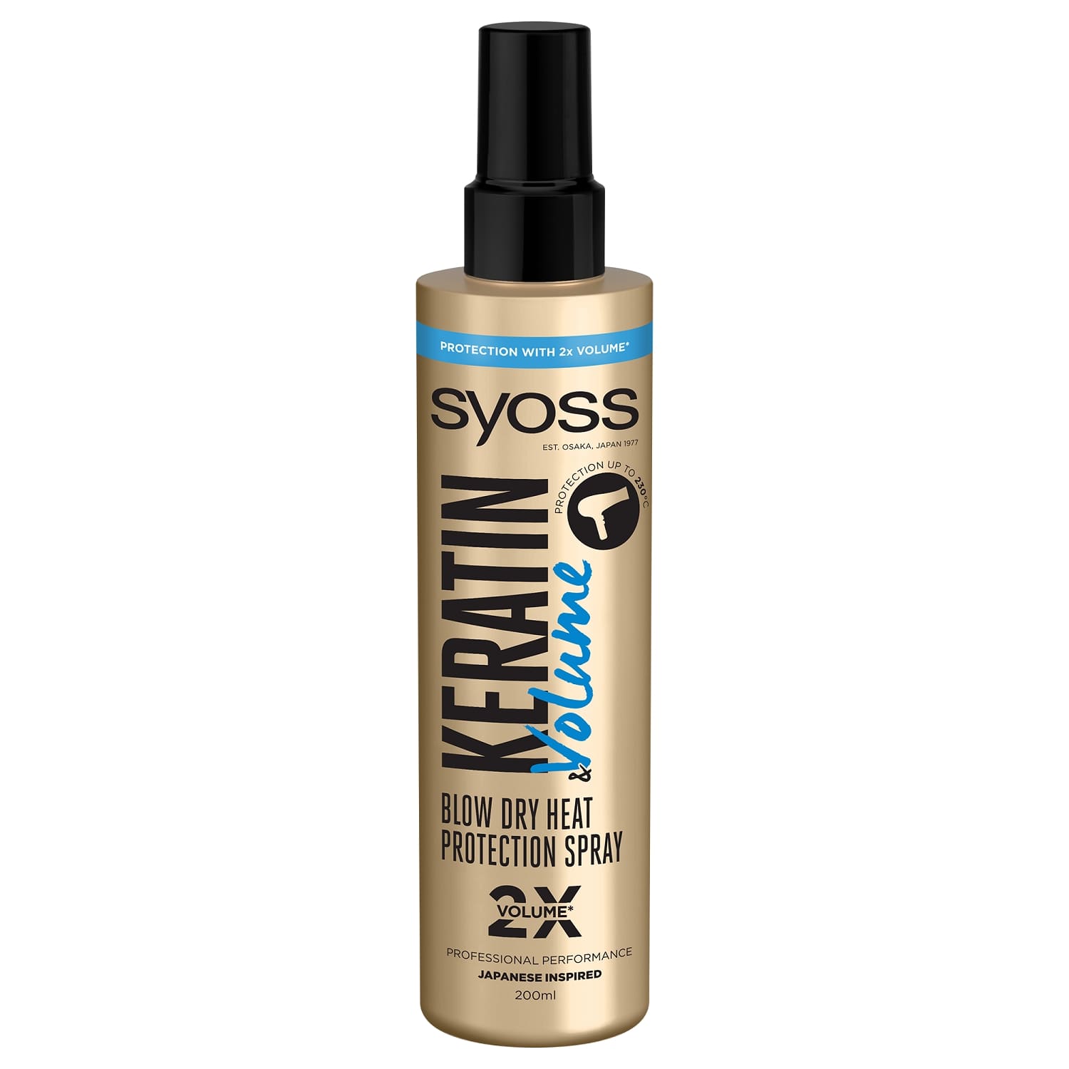 Pl.aps.nuo kar io SYOSS KERATIN VOLUME 200ml