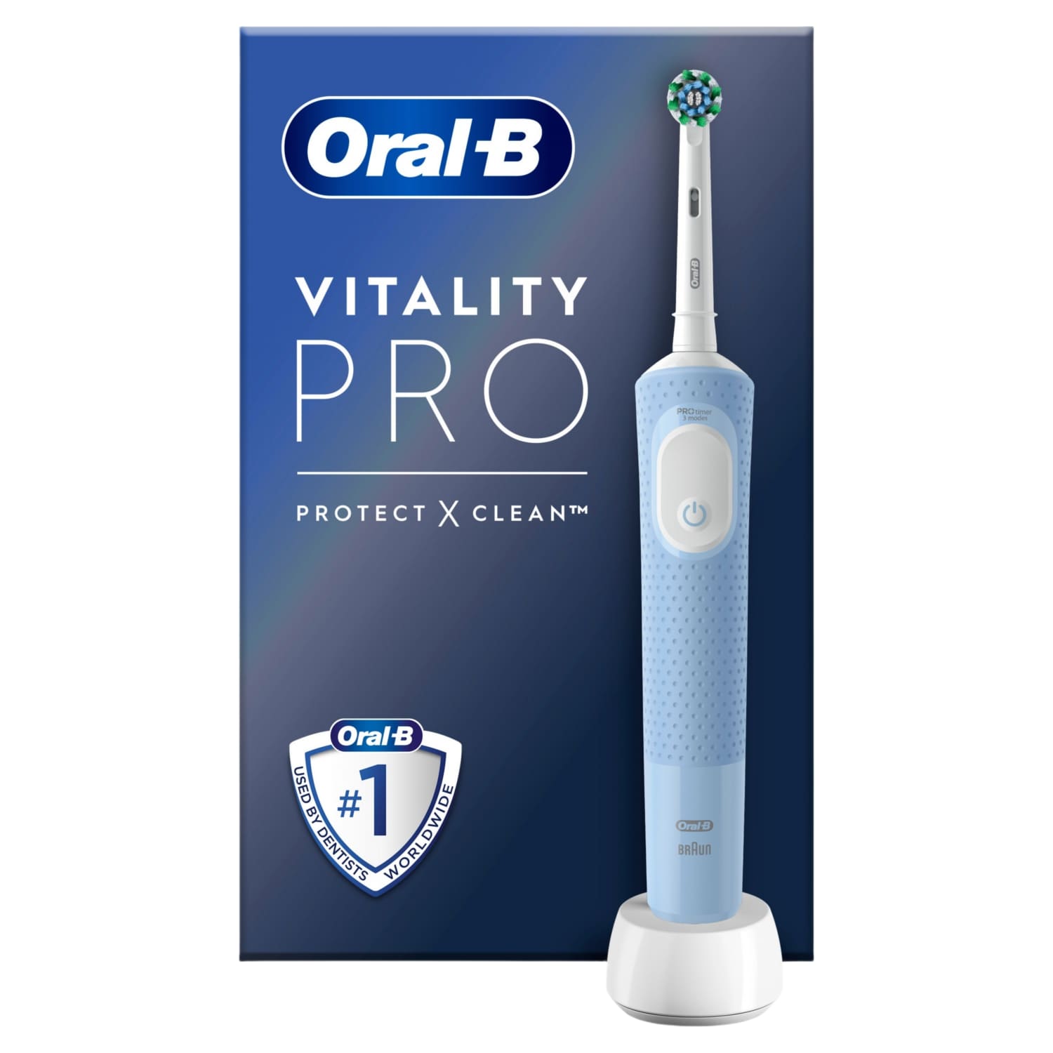 El.dantų šep.ORAL B VITALITY PRO X CLEAN