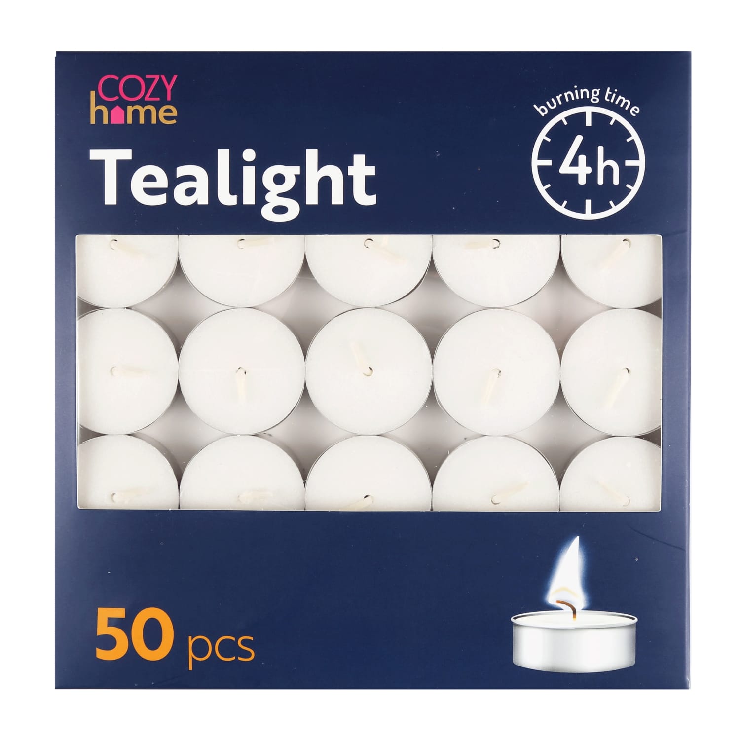 Tējas svece Cozy Home50gab. 4h