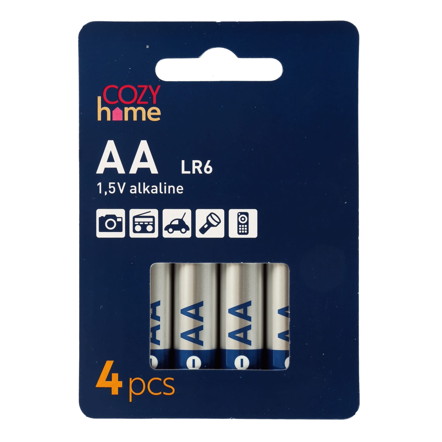 Baterijas Cozy Home AA 1,5 V LR6, 4 gab