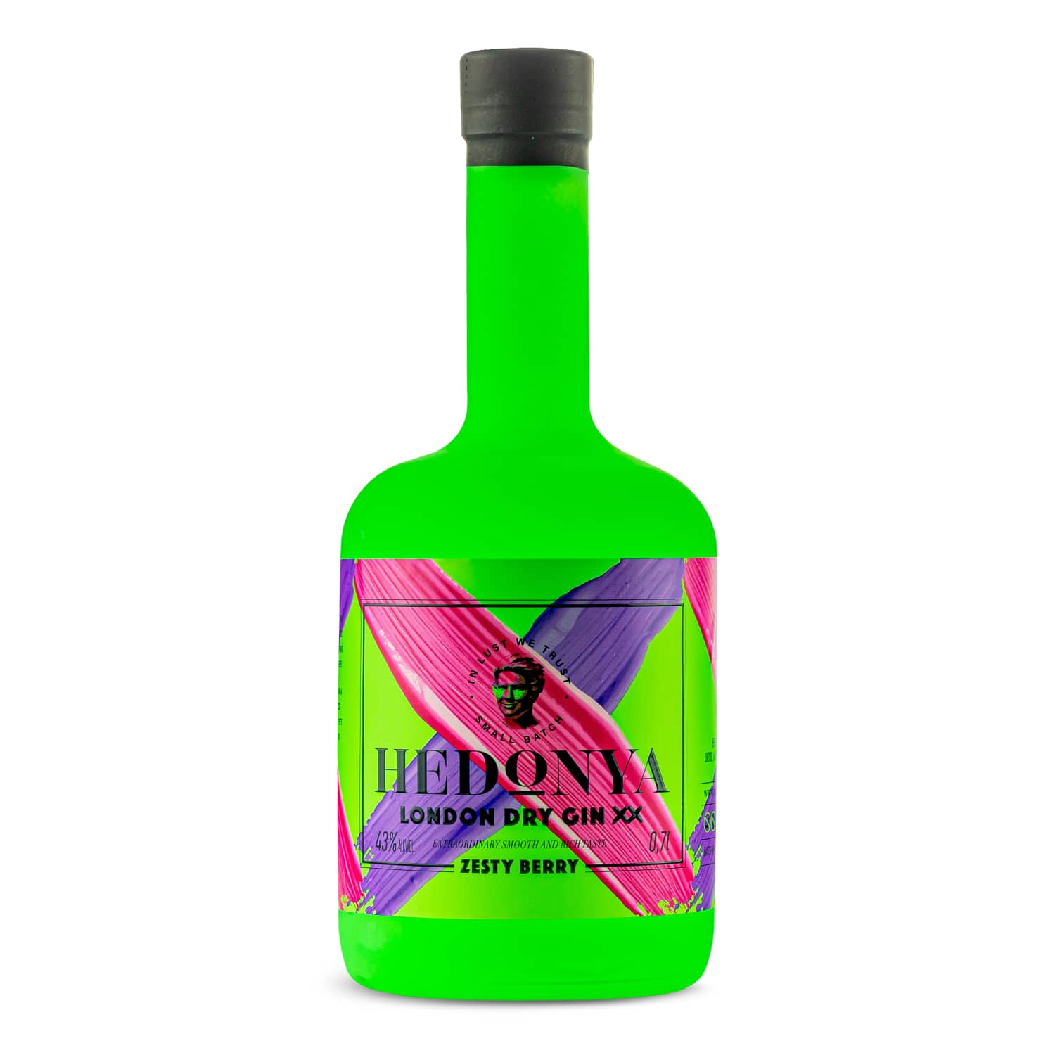 Džins Hedonya Zesty Berry 40% 0,7l