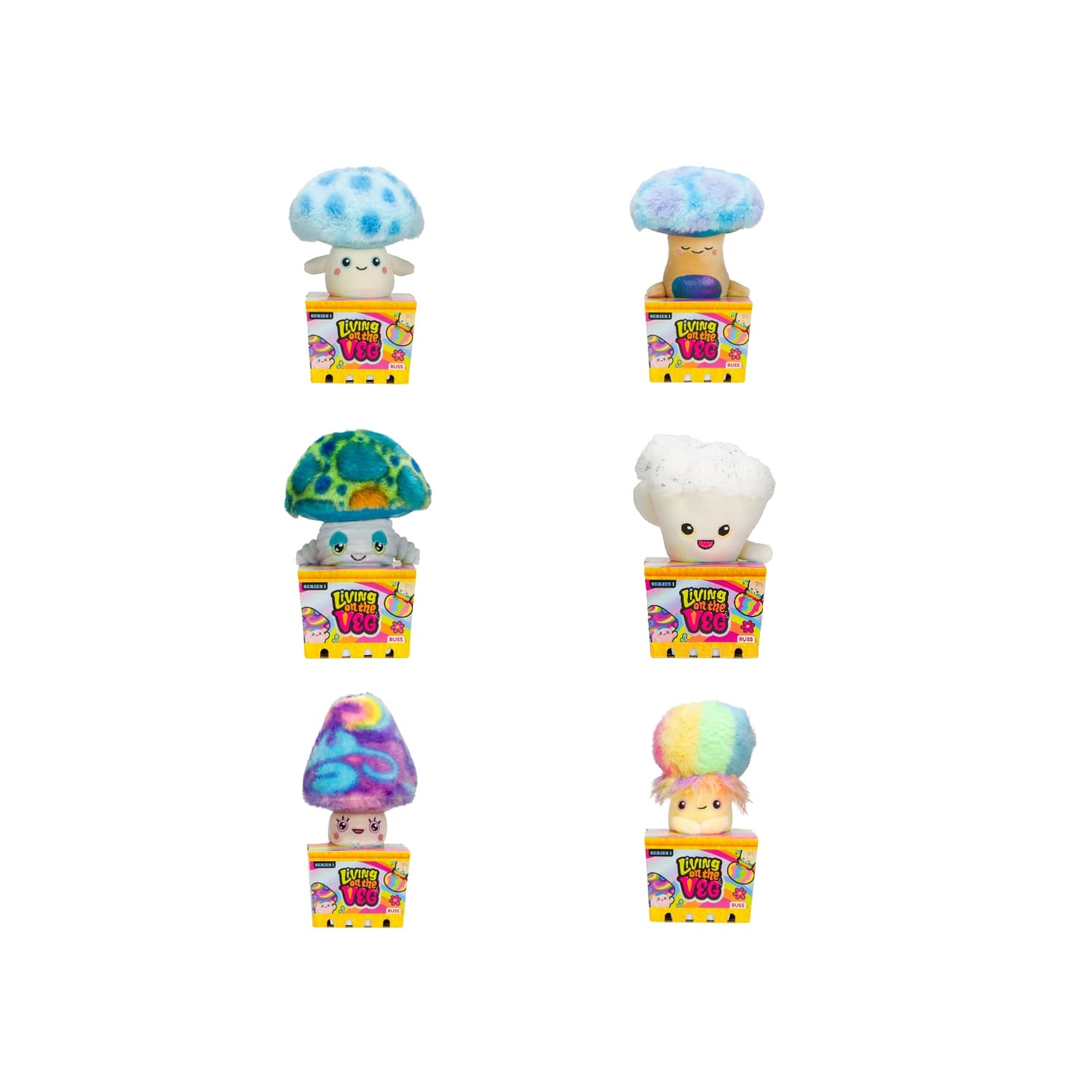 Plīša rotaļlieta Livin on the Veg 15cm