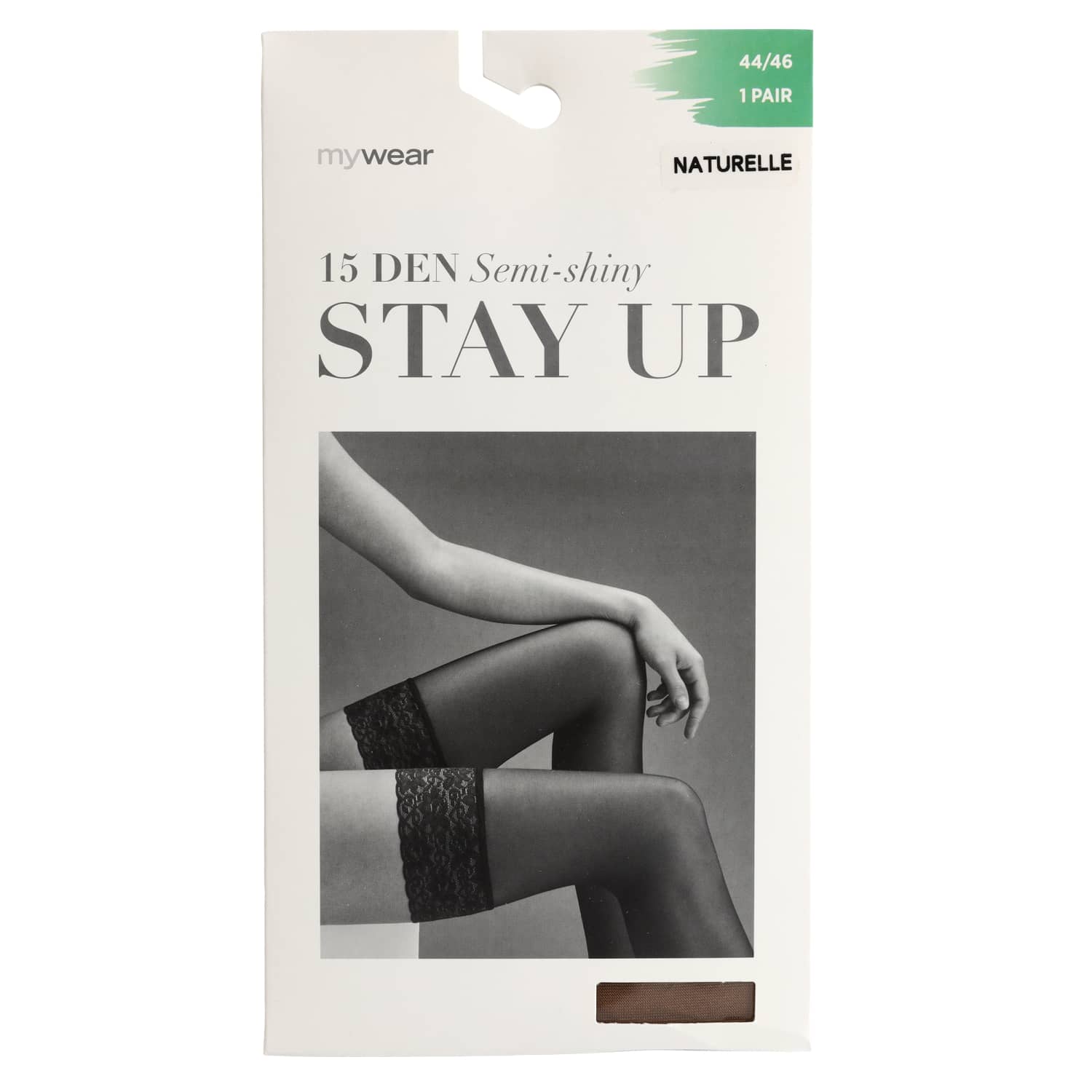 S.garās zeķes Mywear Stay Up 15Den 4