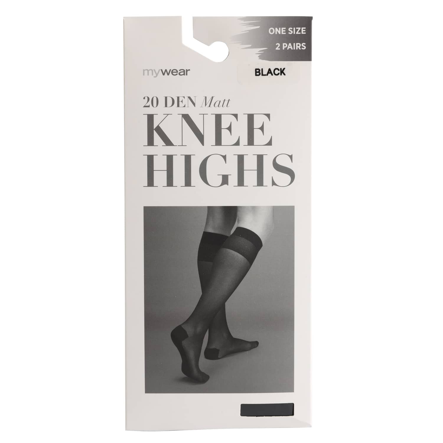 Sieviešu pusgarās zeķes Mywear 2p 20D