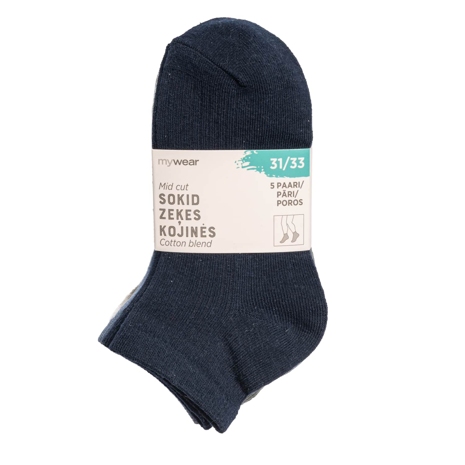 Vaik. kojinės MYWEAR BRYG., 5 p., 31/33, SS26