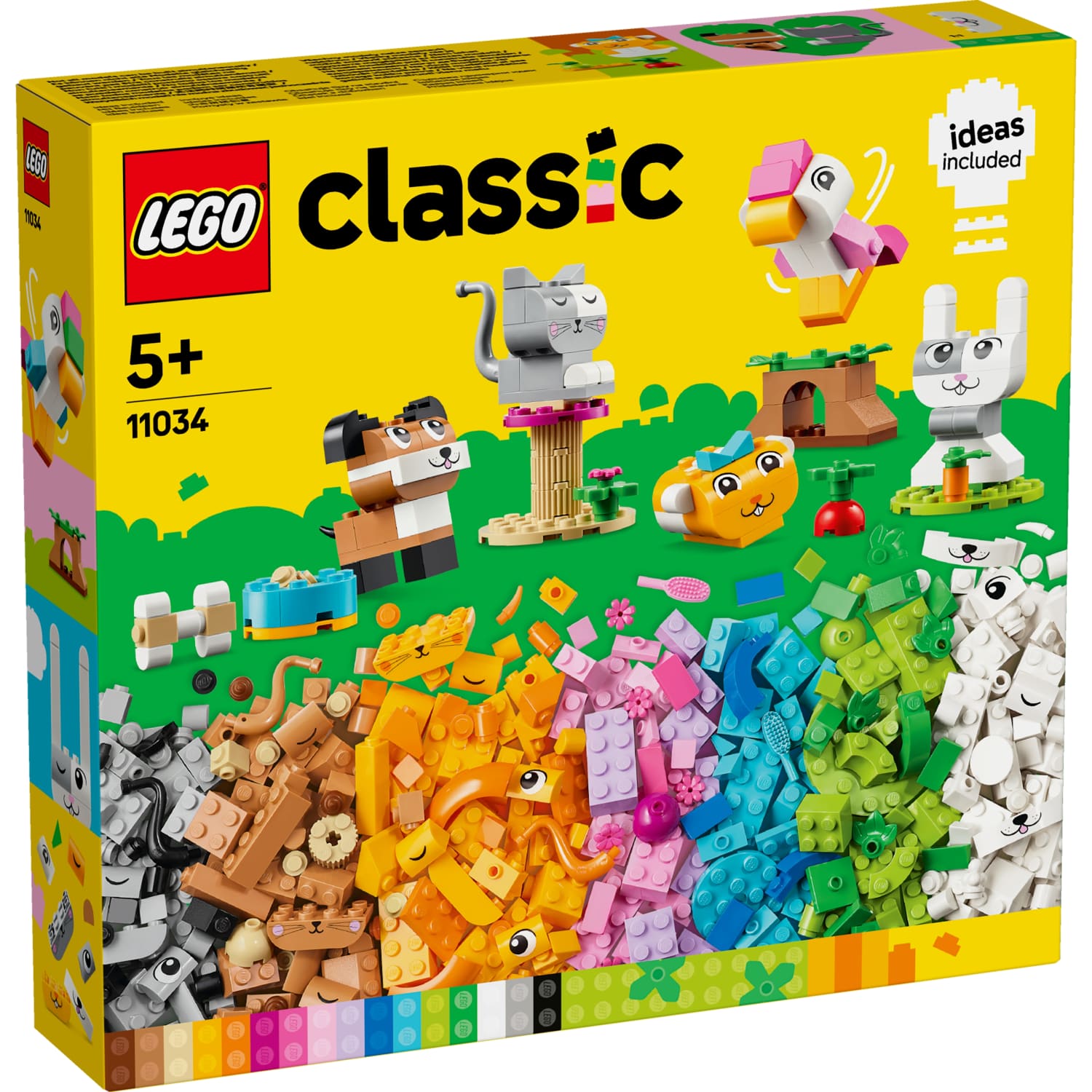 Konstr. Lego Radošie Mājdzīvnieki 5+