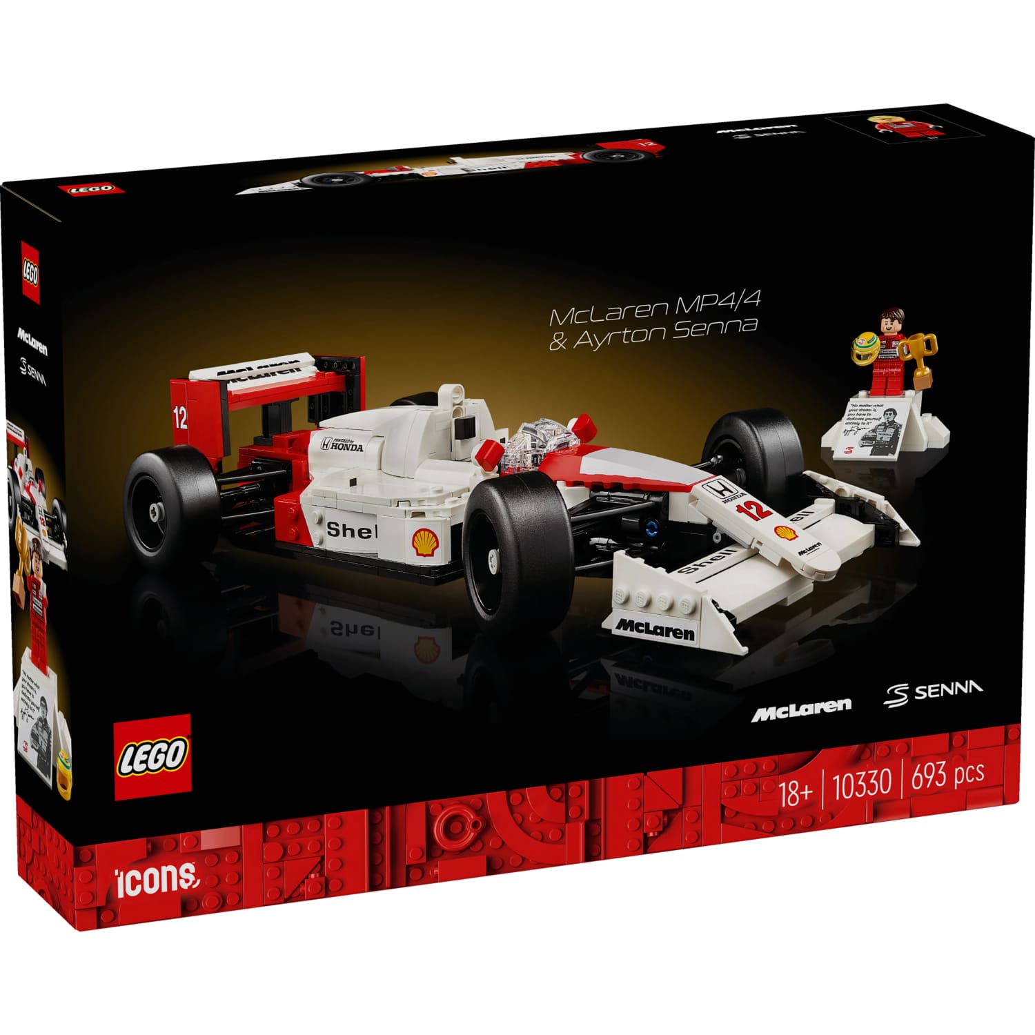 Konstr.Lego McLaren & Ayrton Senna 10330