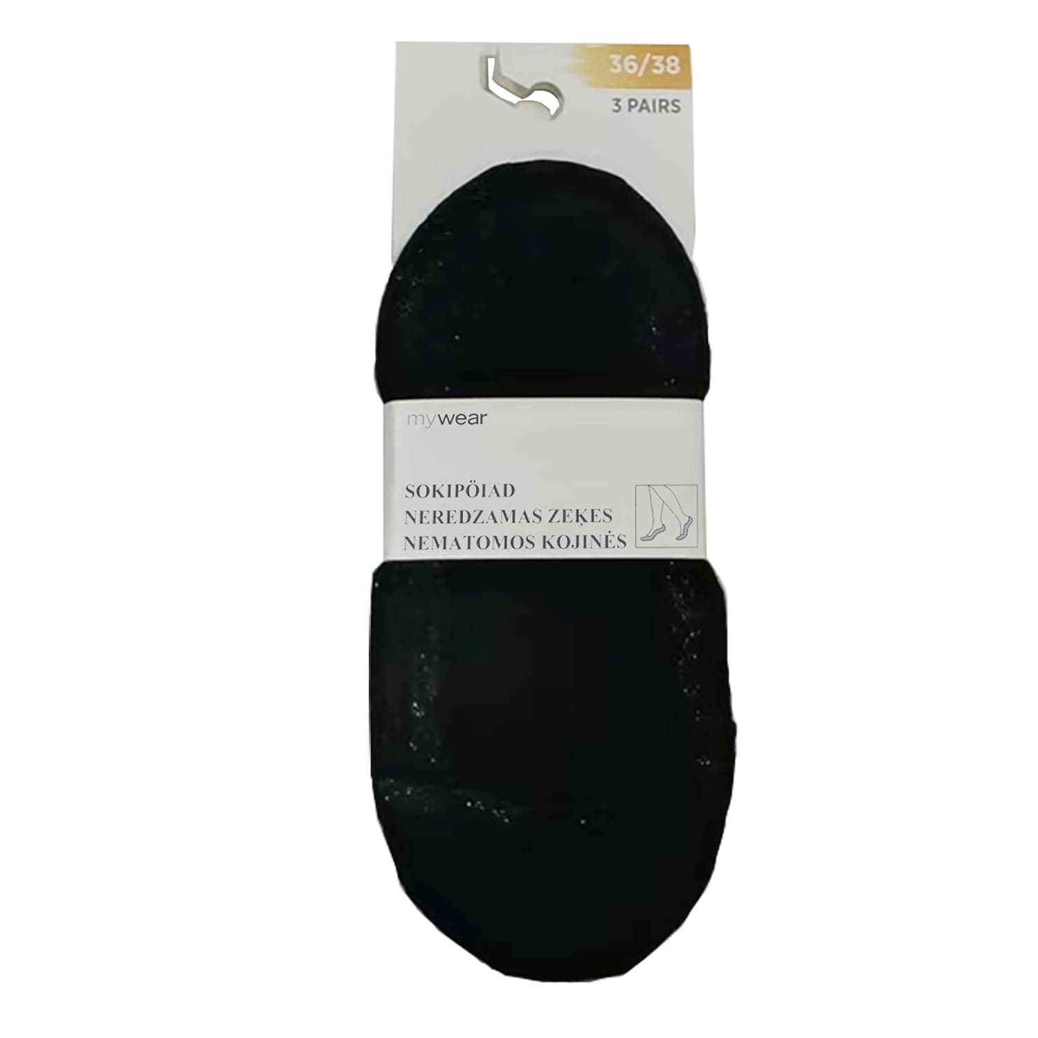 Sieviešu zeķes Mywear 36/38 3pāri