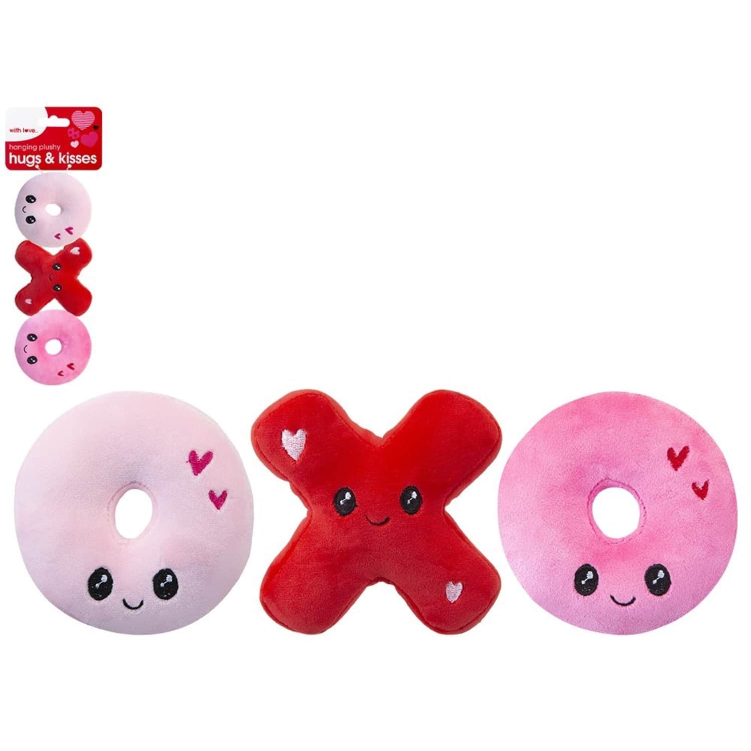 Mīkstā r/ļ HTEC Toys 3 gab 10 cm VD24