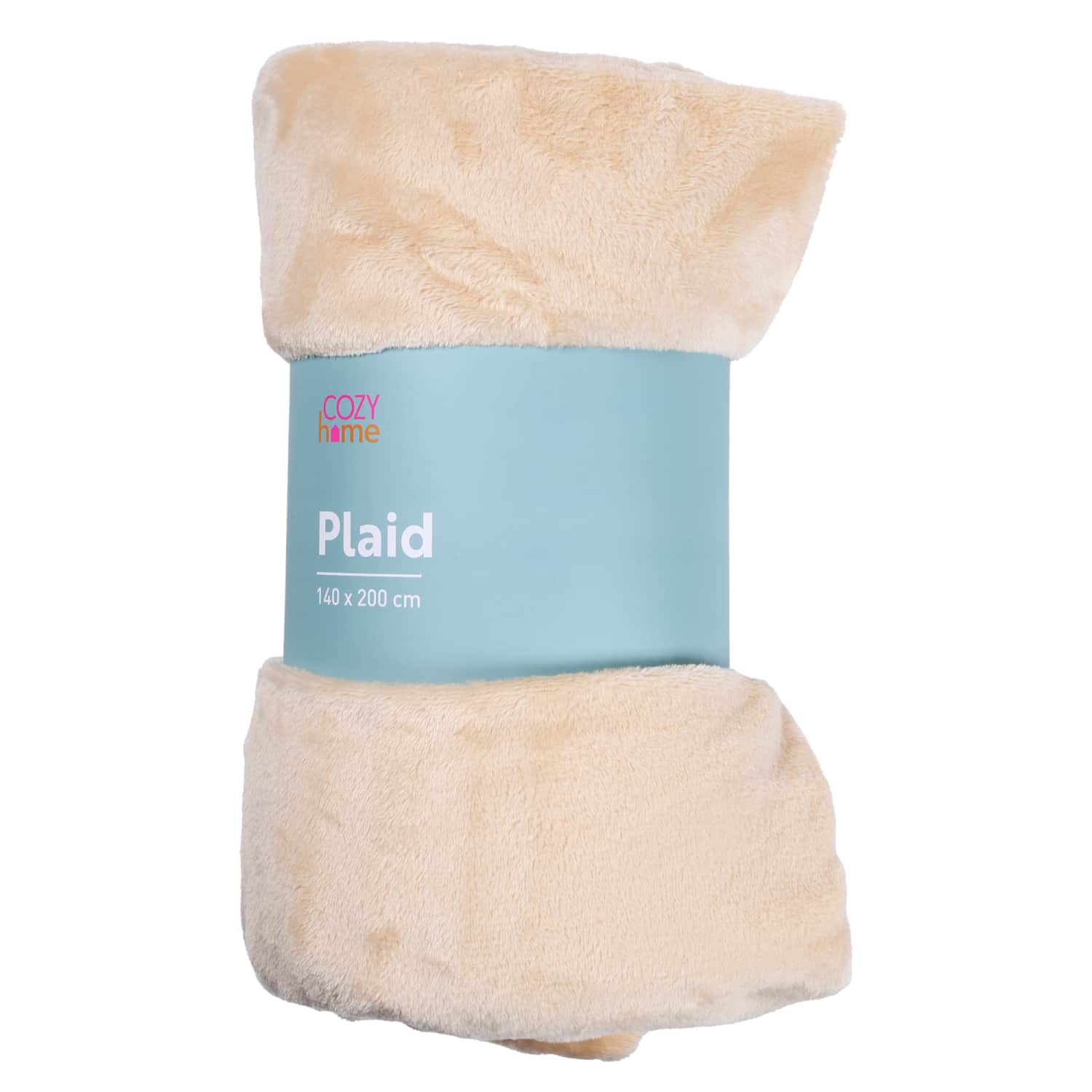 Pleds Cozy Home bēšs 140x200cm SS25cm