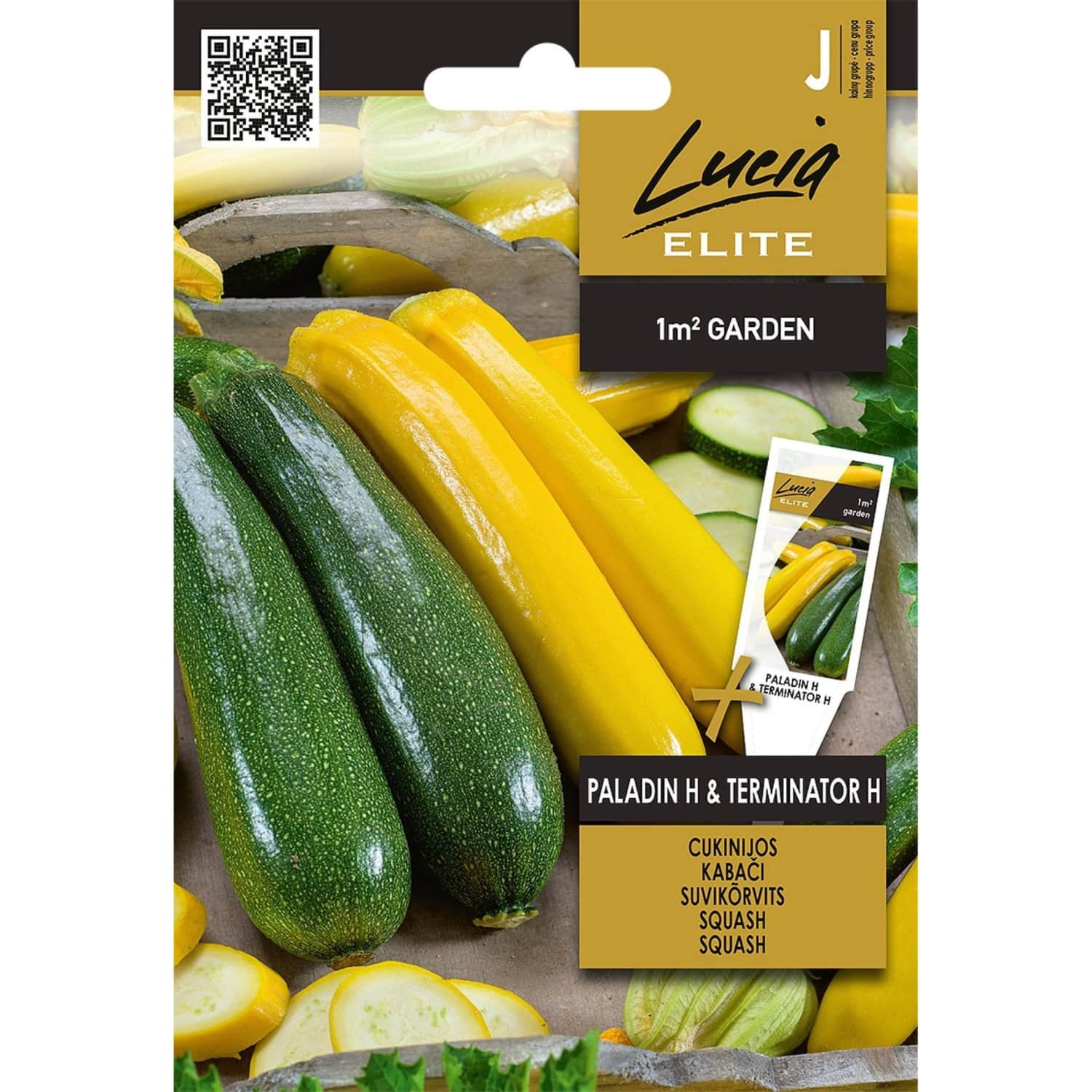 Sēklas LUCIA ELITE Cukini Paladin