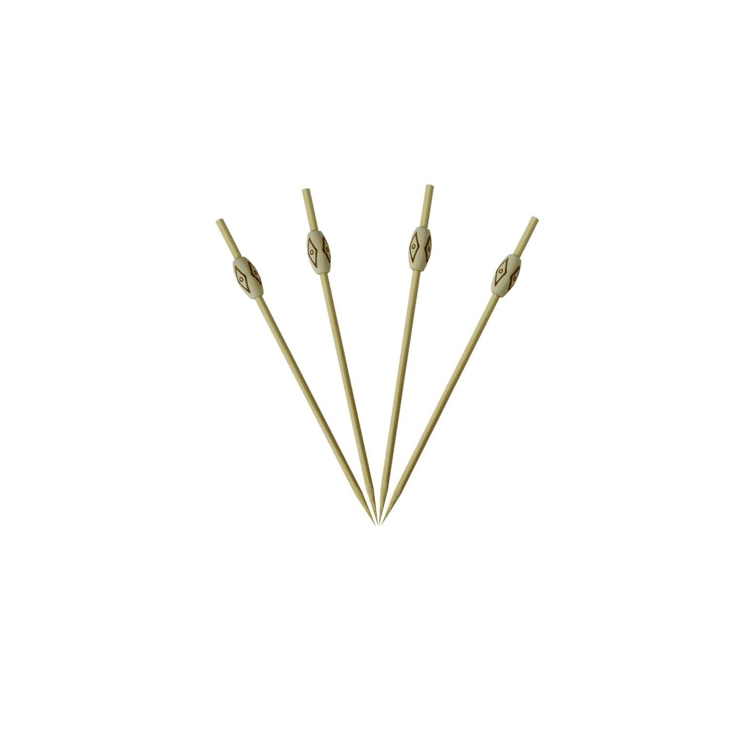 Ühekordsed vardad “Dot” 12cm 24tk