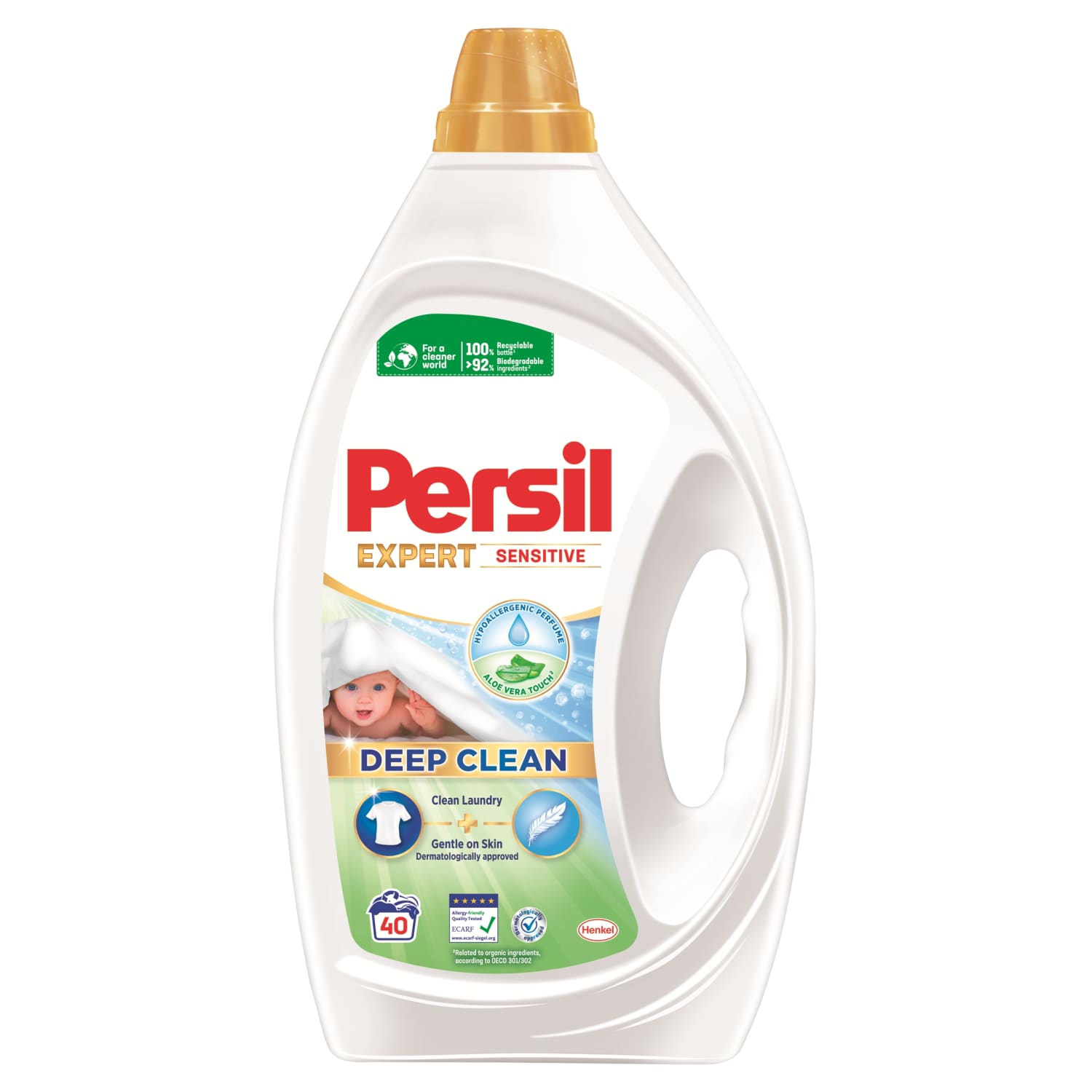 Želeja veļas mazg. Persil Sensitive 40MR 1,8l