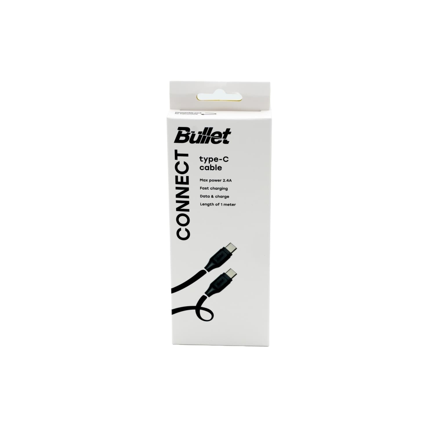 Laidas BULLET, TYPE C - TYPE C, 1 m