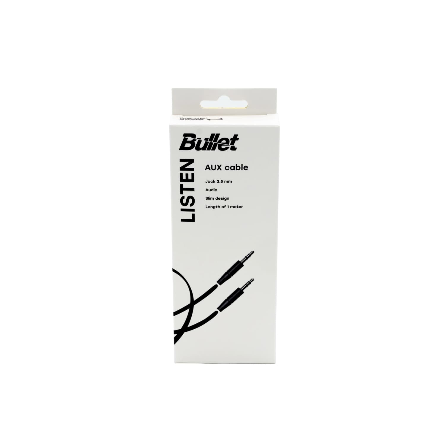 Aux laidas BULLET, 1 m
