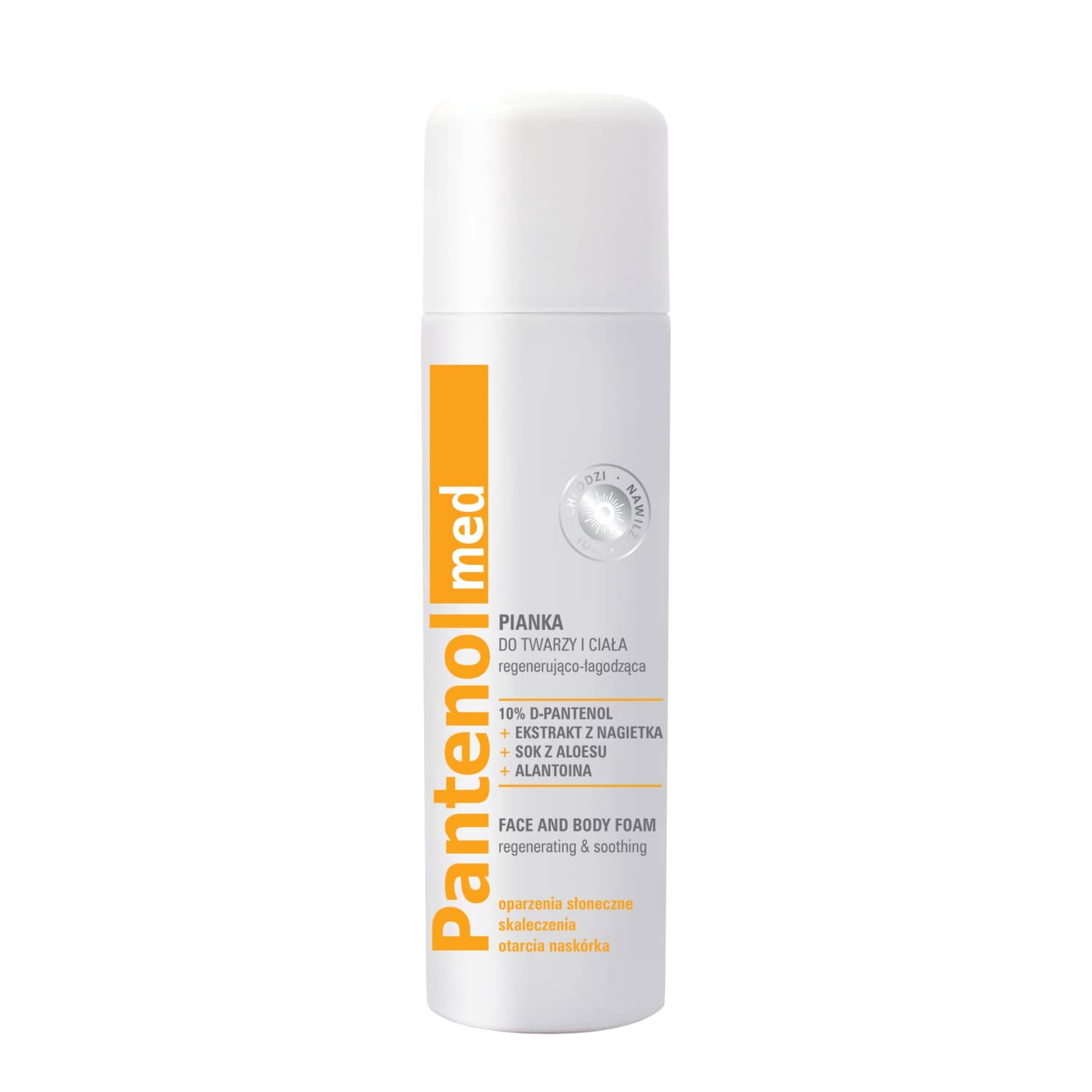 Putos veidui ir kūnui PANTHENOL MED, 150 ml