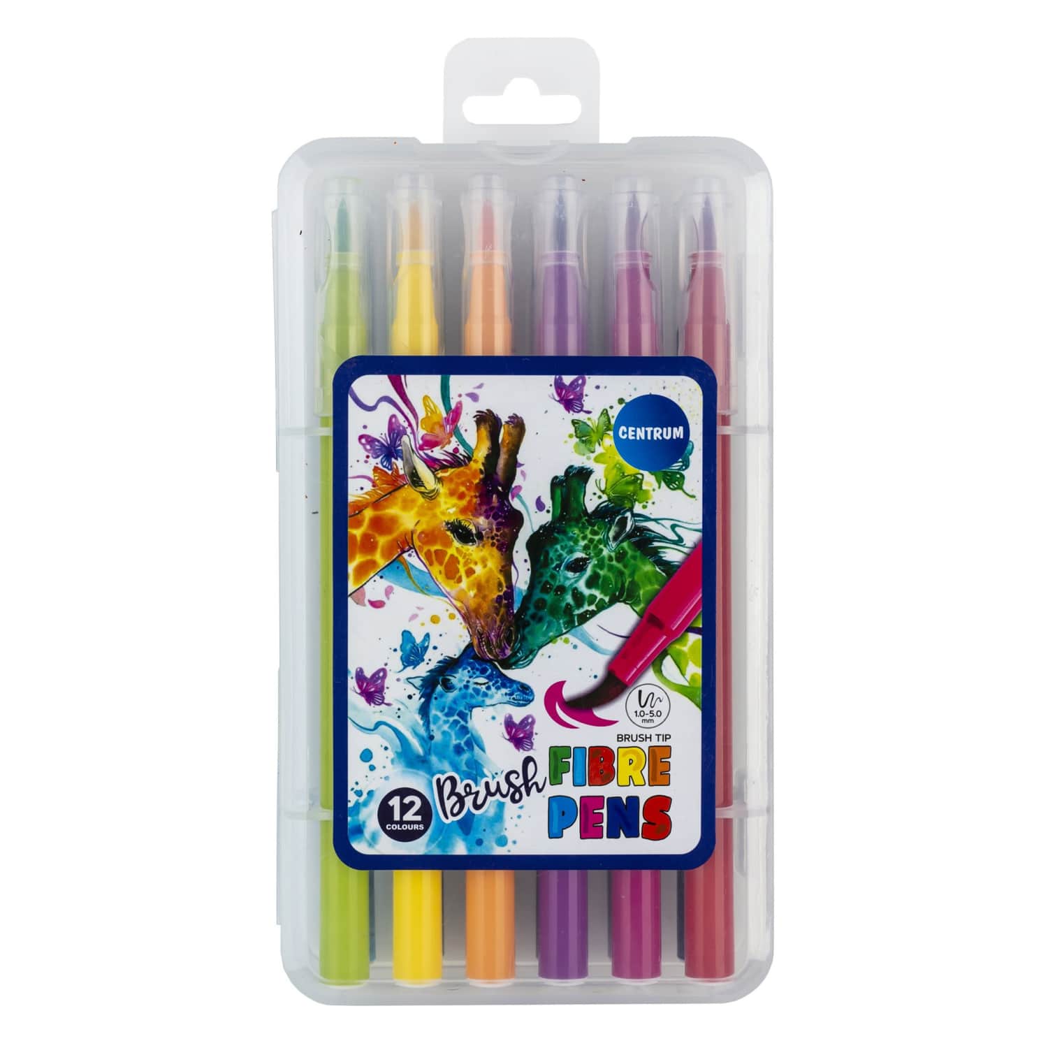 Flomasteriai CENTRUM, 12 spalvų