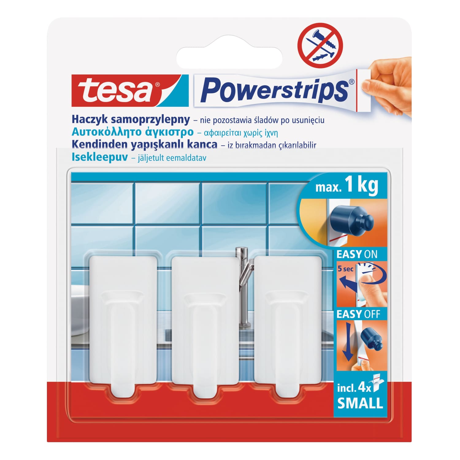 Nagid Tesa Powerstrips 57530 3x1kg