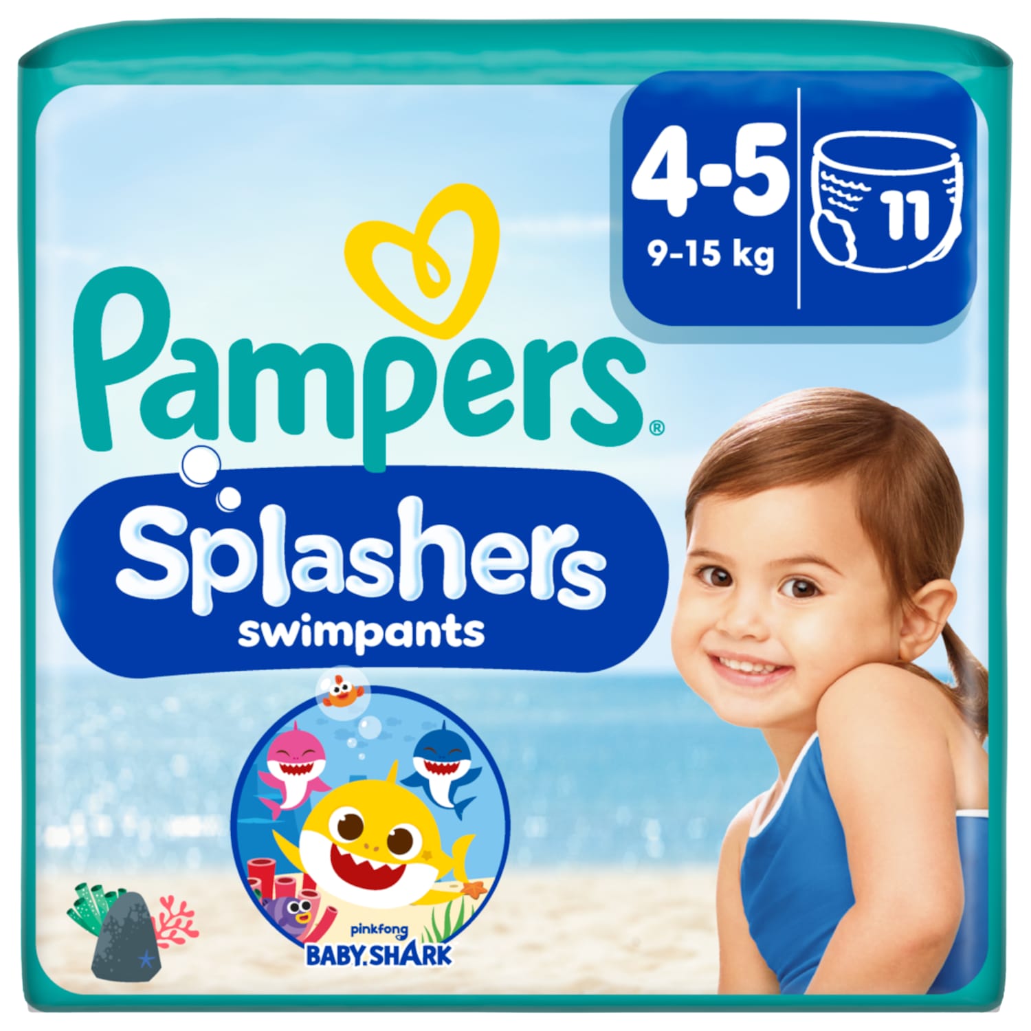 Peldēšanas autiņb. Pampers S4-5 9-15kg 11gab